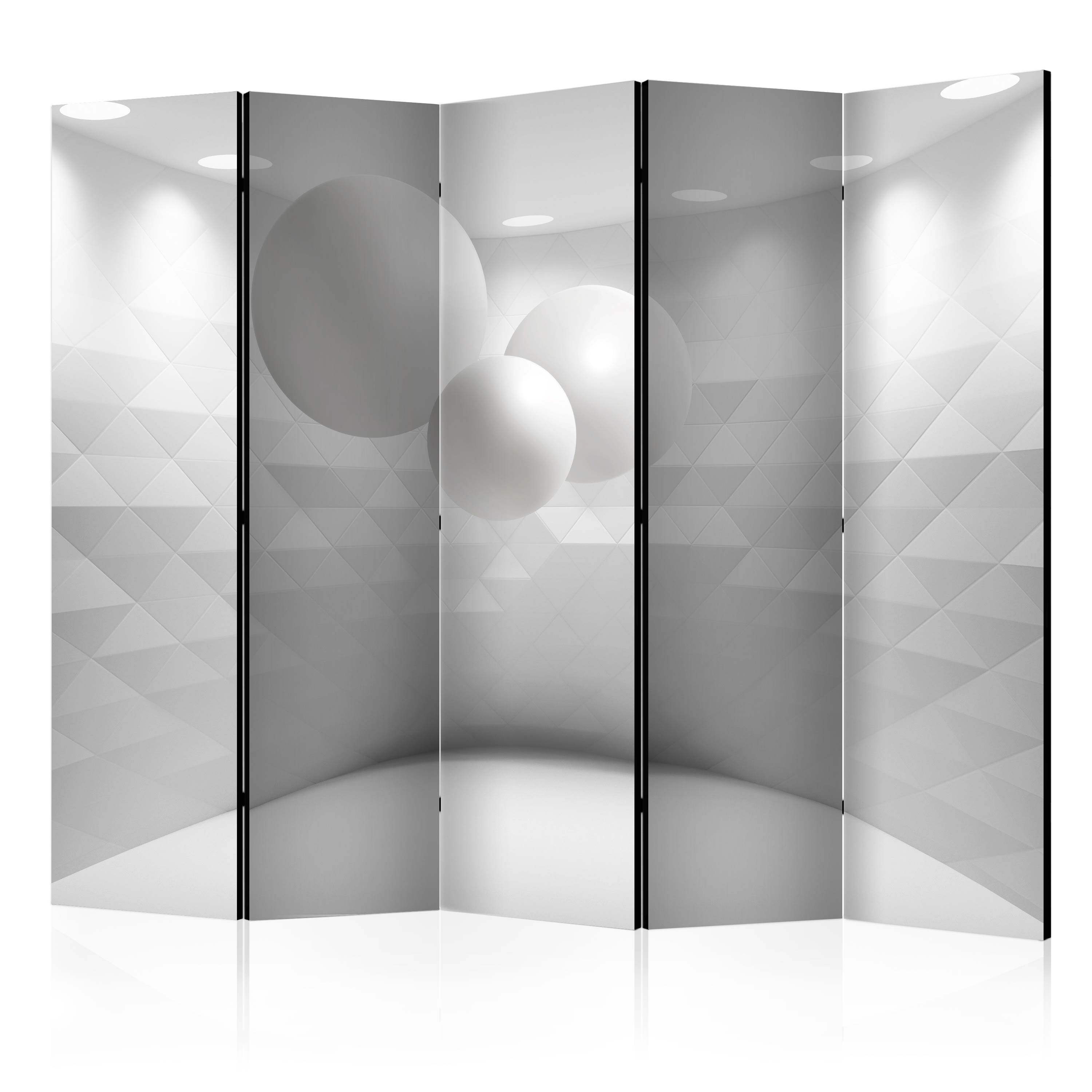 Room Divider - Geometric Room II [Room Dividers] - 225x172