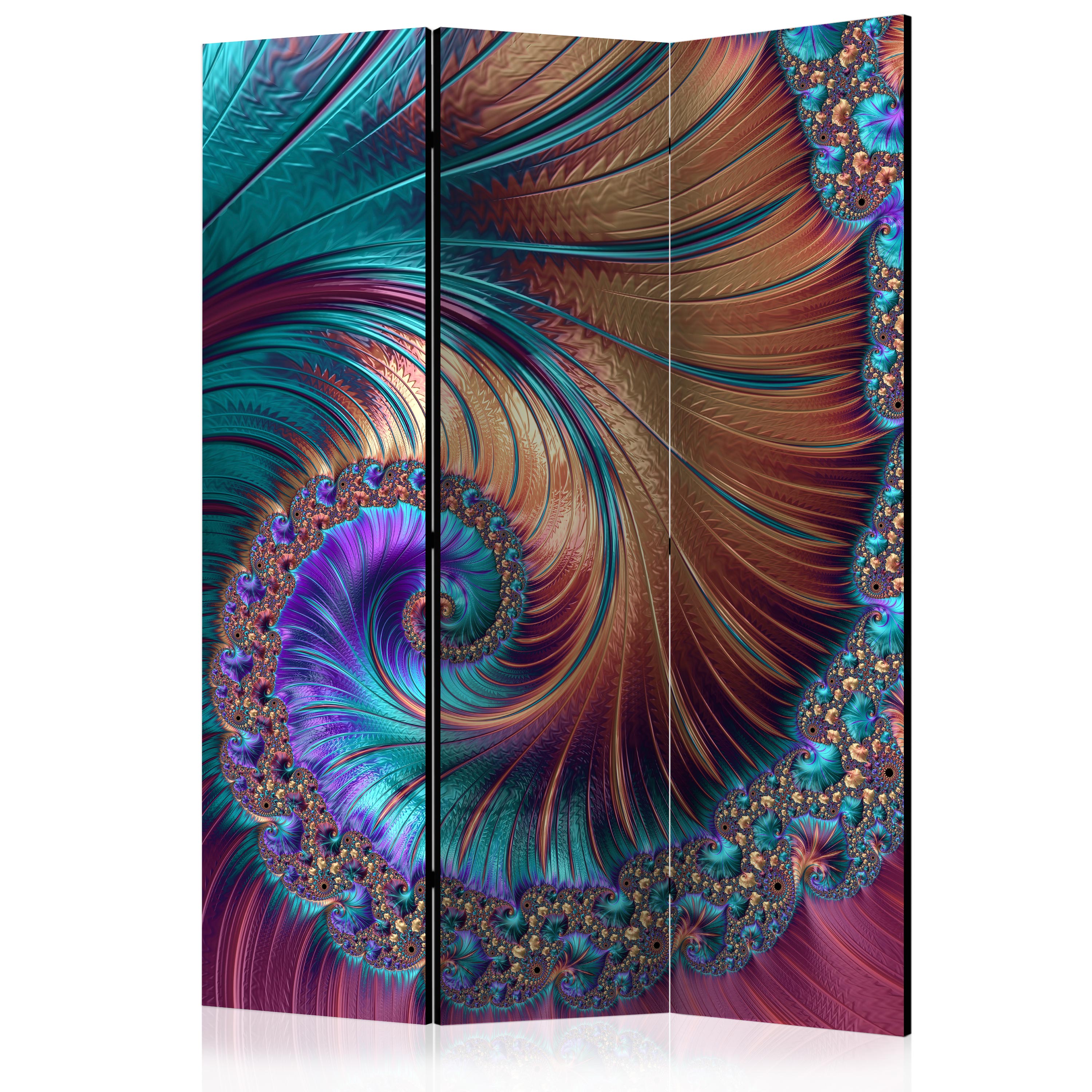 Folding Screen Room Divider NonWoven Printed Abstract 10 patterns aC