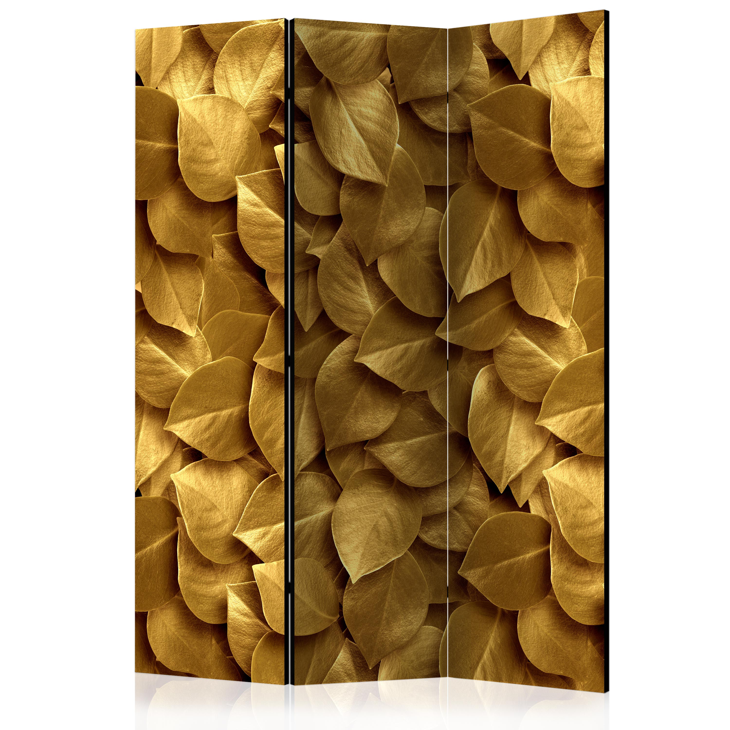 Room Divider - Golden Leaves [Room Dividers] - 135x172