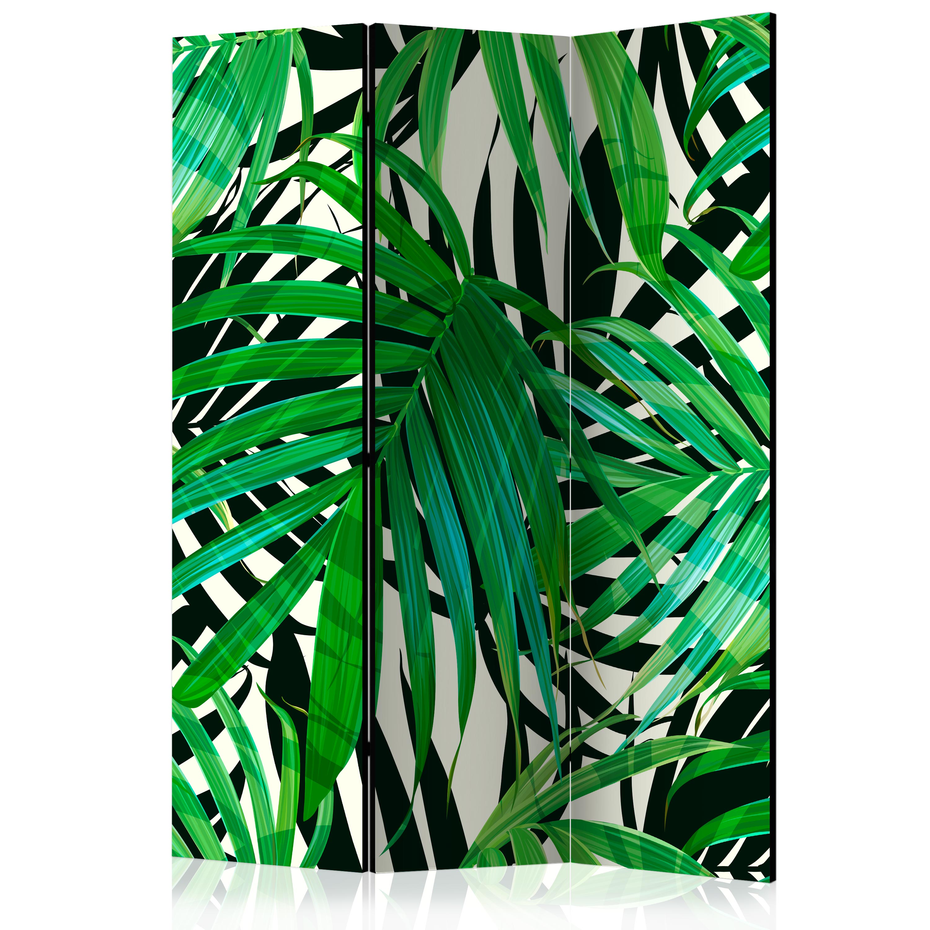 Room Divider - Tropical Leaves [Room Dividers] - 135x172
