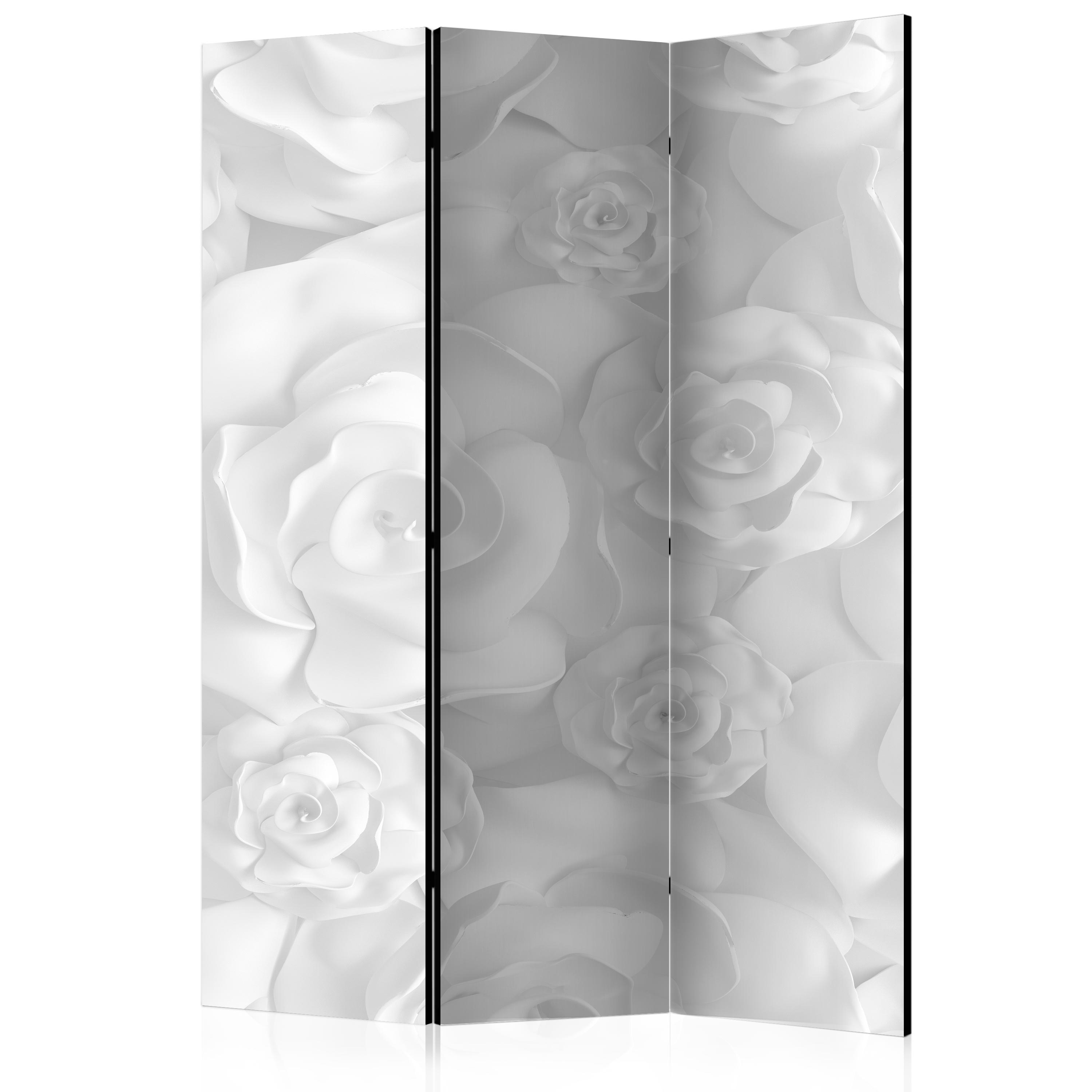 Room Divider - Plaster Flowers [Room Dividers] - 135x172