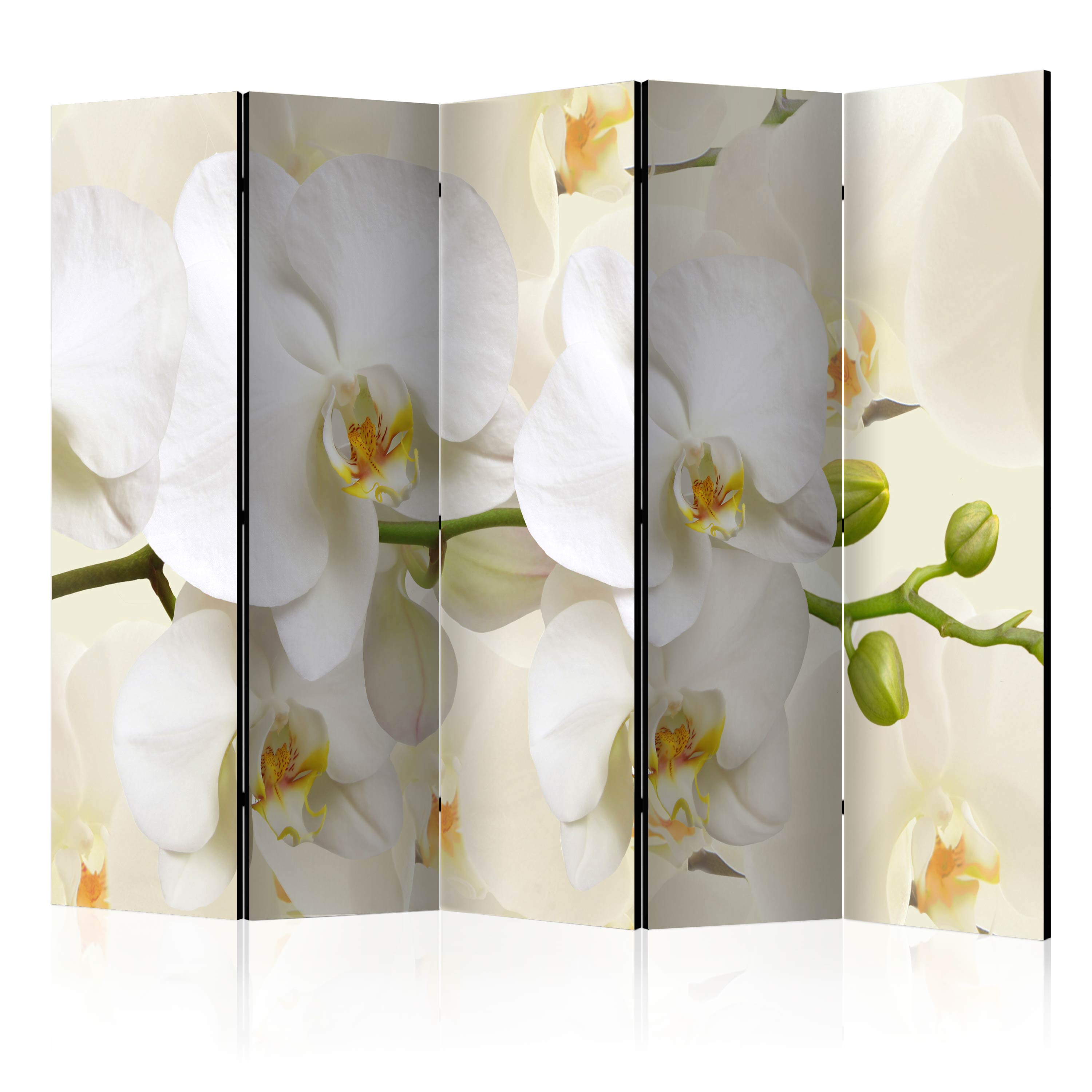 Room Divider - Orchid Branch II [Room Dividers] - 225x172