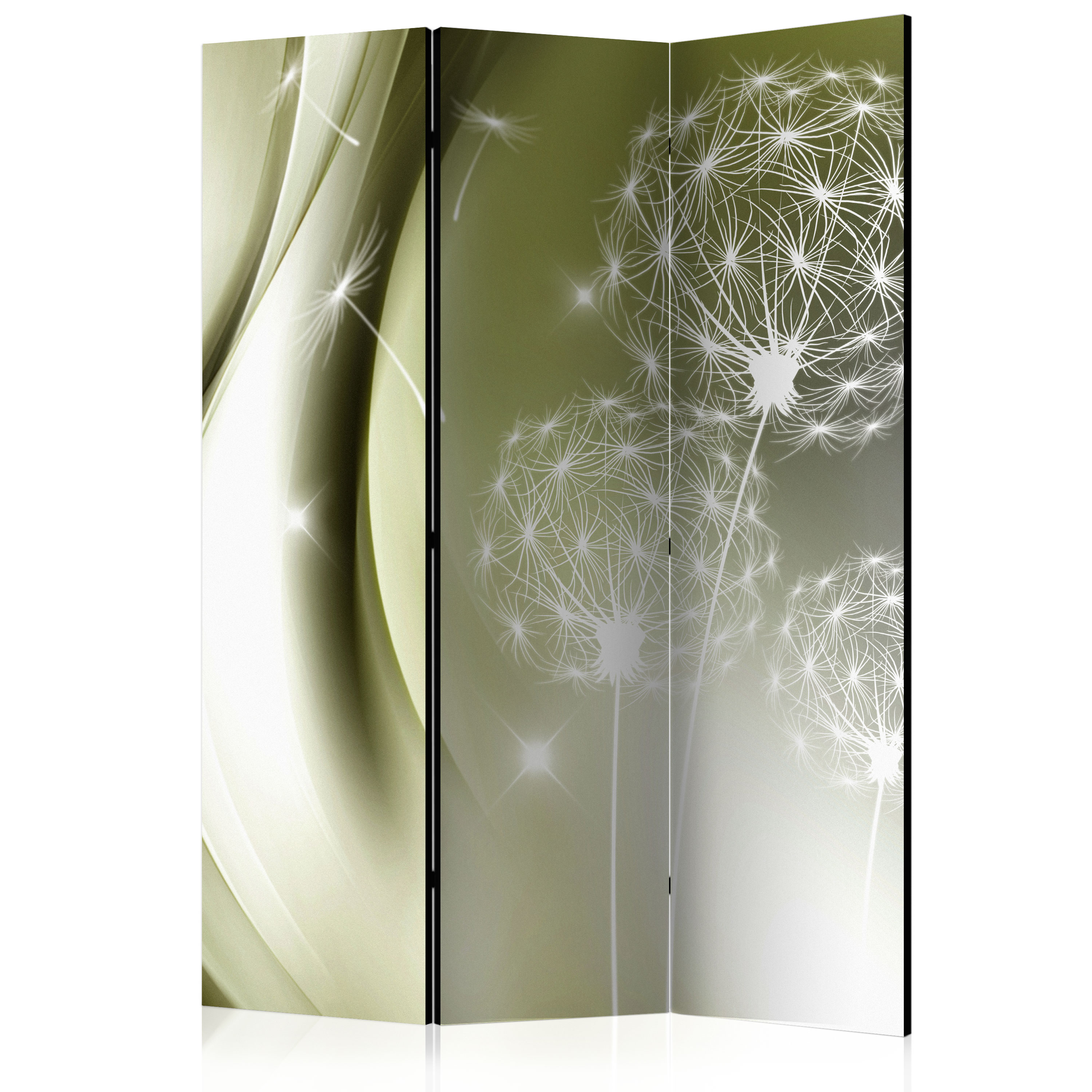 Room Divider - Green Gentleness [Room Dividers] - 135x172