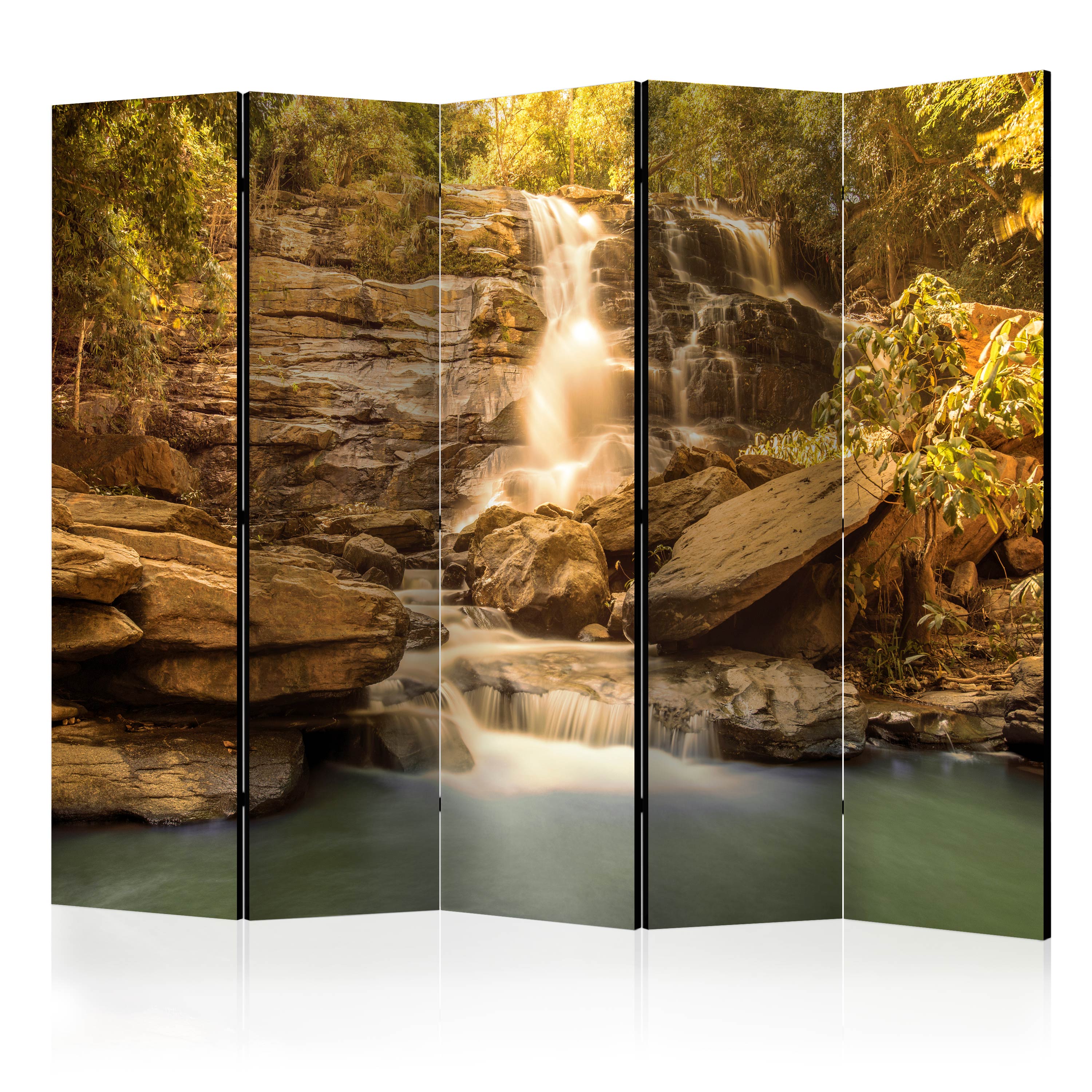 Room Divider - Sunny Waterfall II [Room Dividers] - 225x172