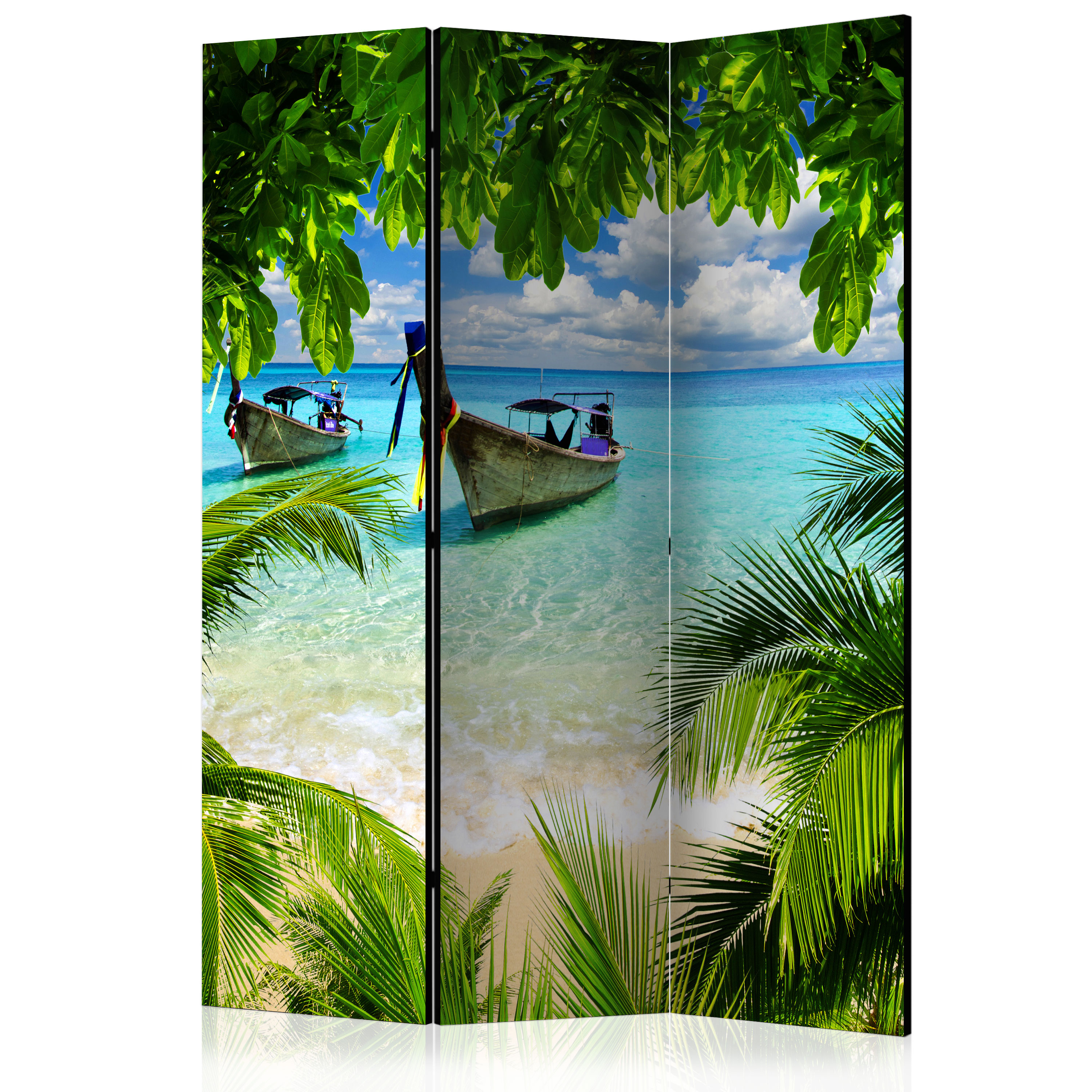 Room Divider - Tropical Paradise [Room Dividers] - 135x172