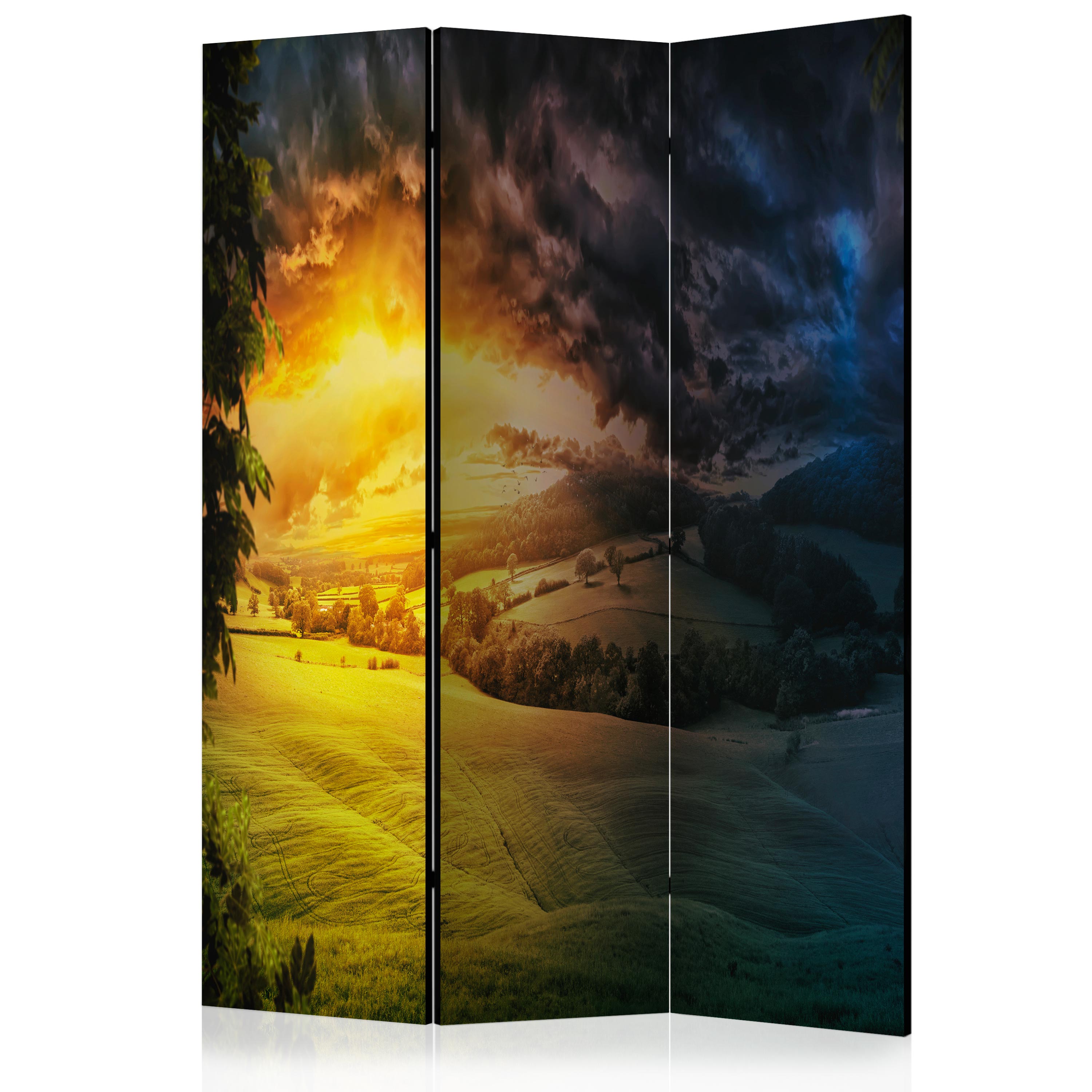 Room Divider - Twilight over the Valley [Room Dividers] - 135x172