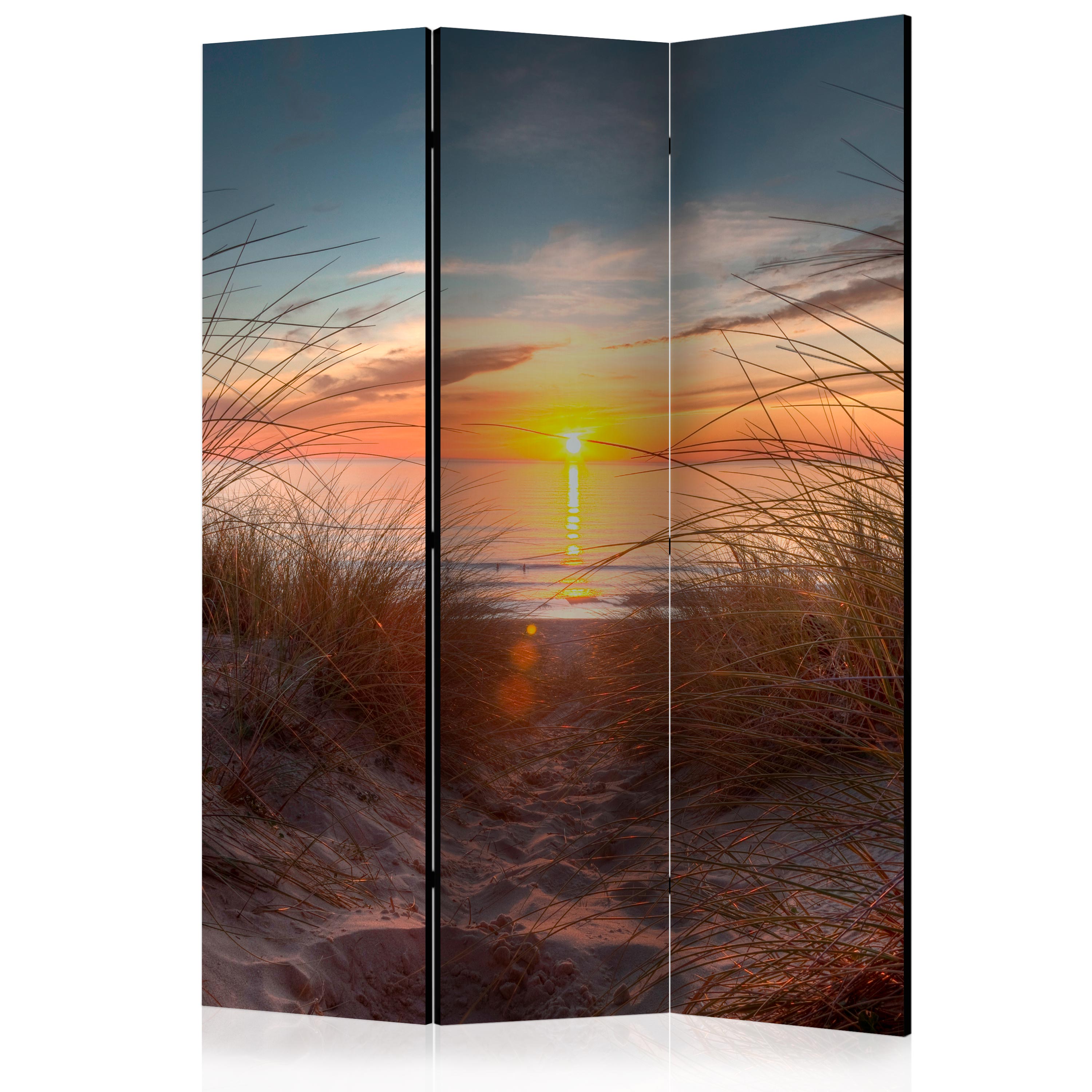 Room Divider - Sunset over the Atlantic Ocean [Room Dividers] - 135x172