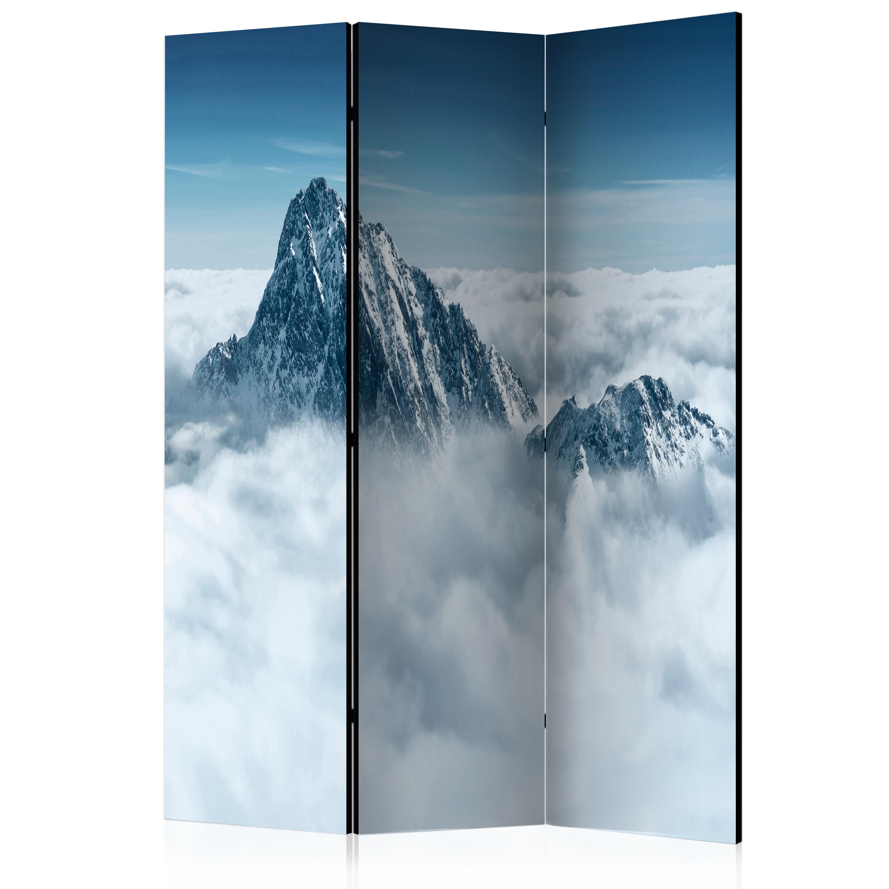 Room Divider - Mountain in the clouds [Room Dividers] - 135x172