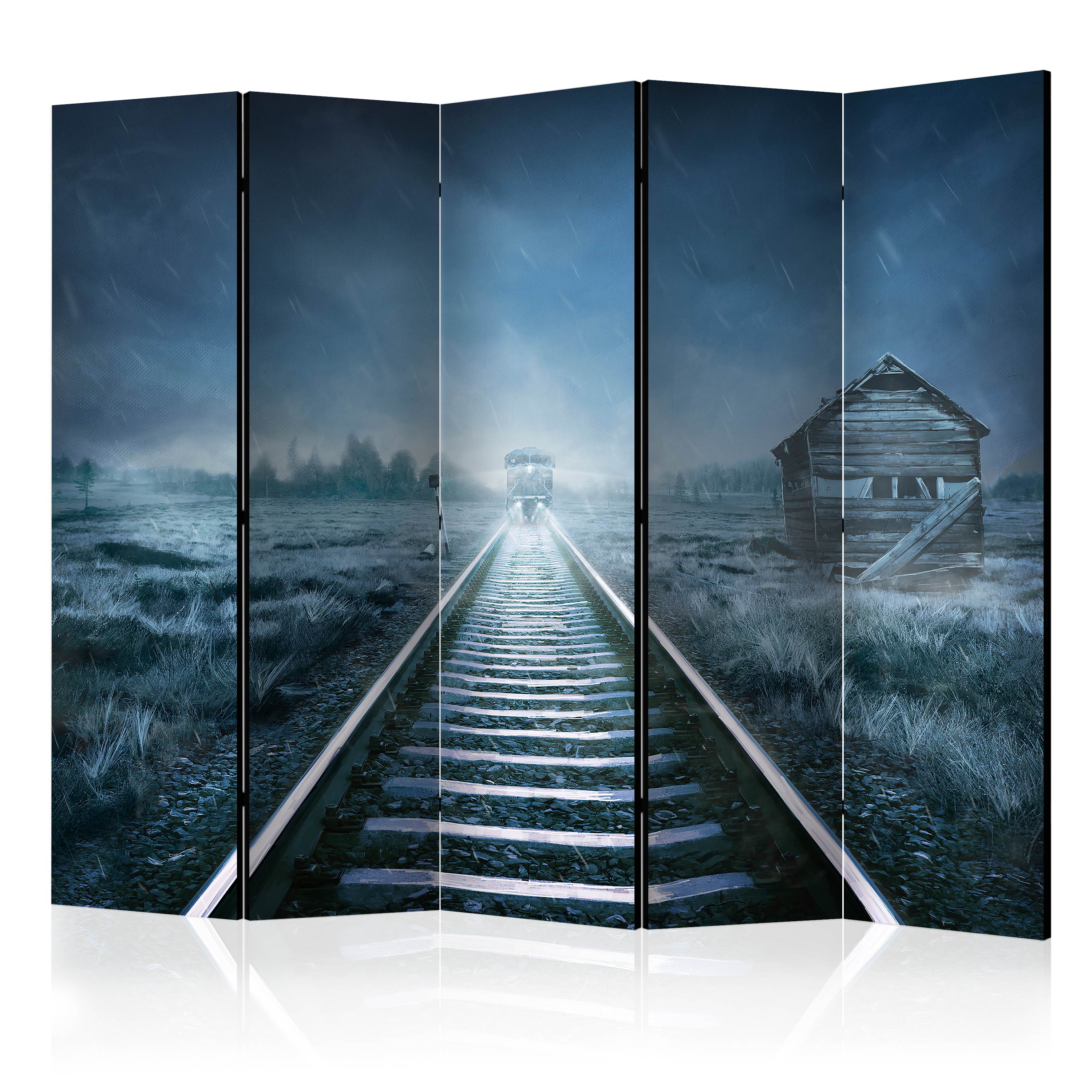 Room Divider - The ghost train II [Room Dividers] - 225x172