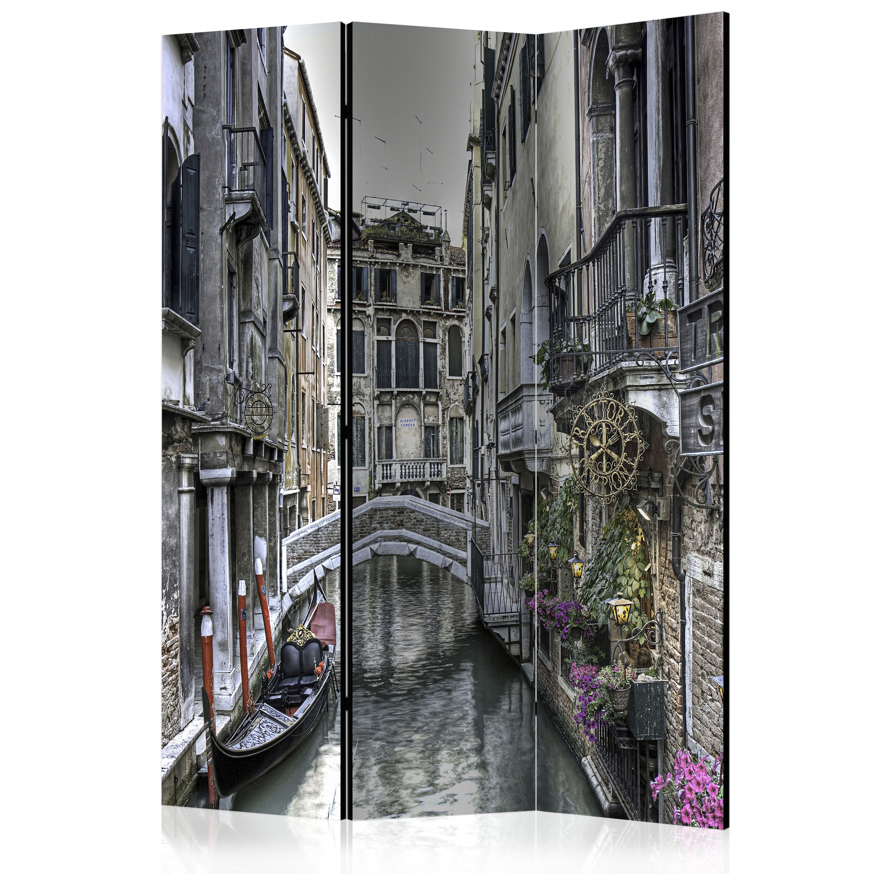 Room Divider - Romantic Venice [Room Dividers] - 135x172