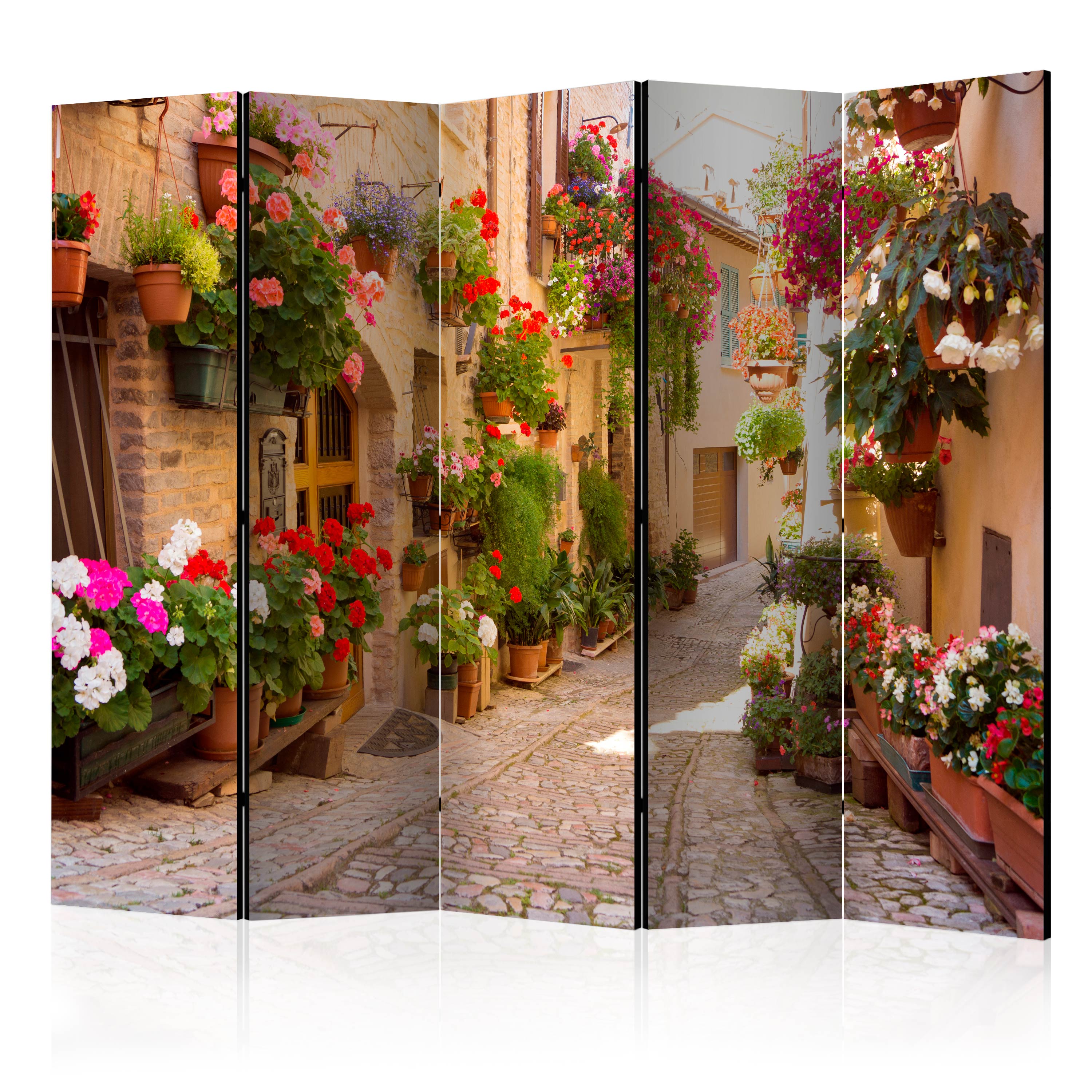 Room Divider - The Alley in Spello (Italy) II [Room Dividers] - 225x172