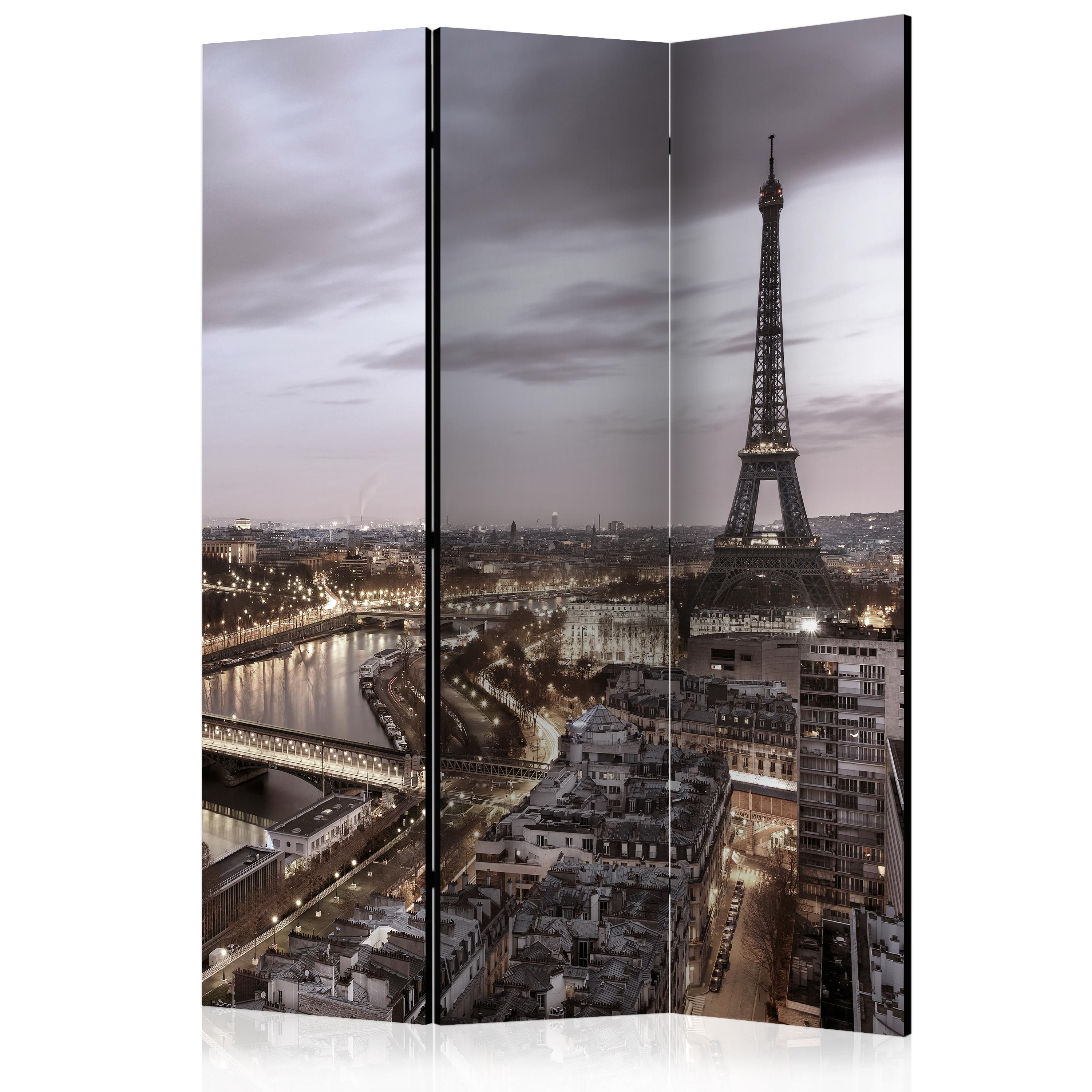 Room Divider - Night in Paris [Room Dividers] - 135x172
