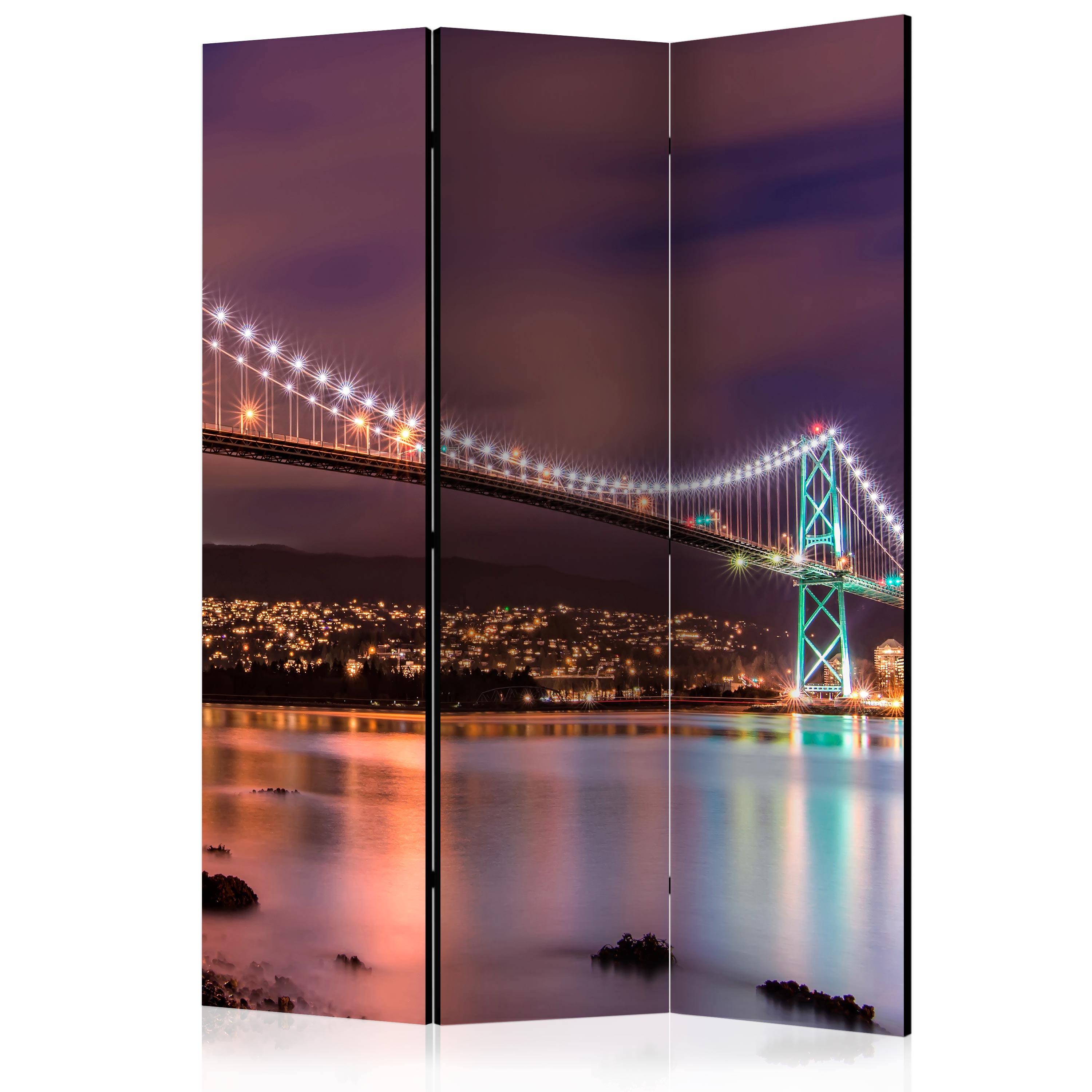 Room Divider - Glow Above the City [Room Dividers] - 135x172