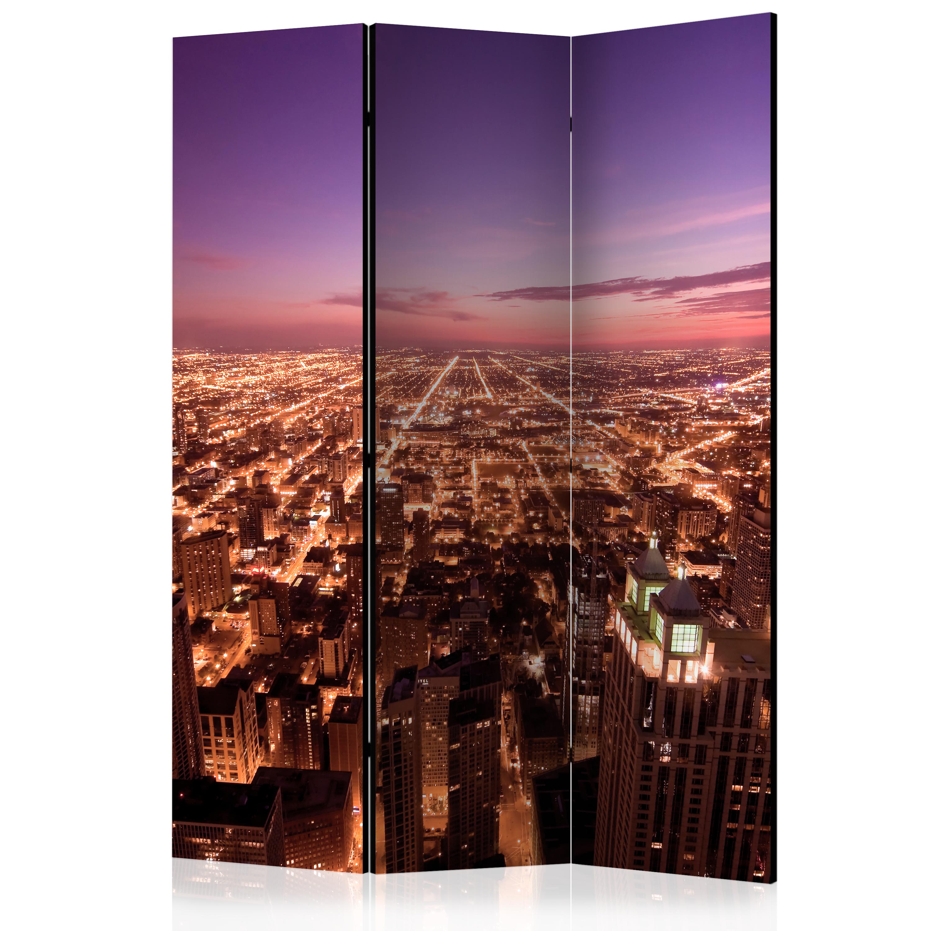 Room Divider - Chicago Panorama [Room Dividers] - 135x172