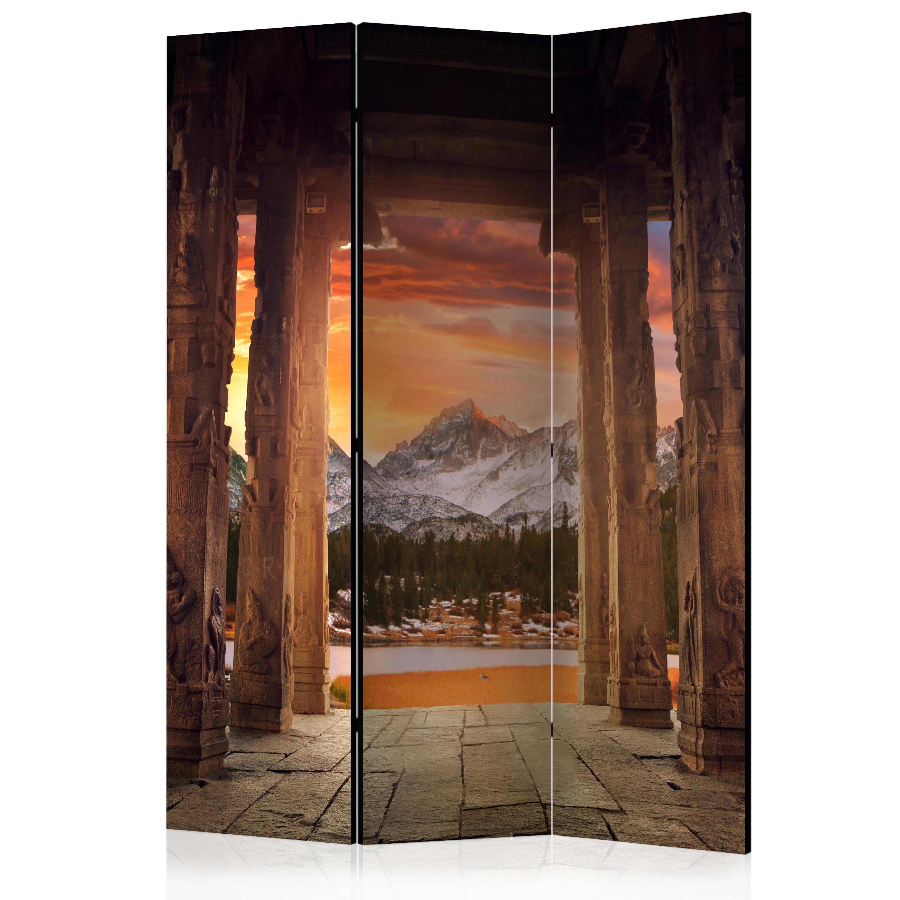 Room Divider - Trail of Rocky Temples [Room Dividers] - 135x172