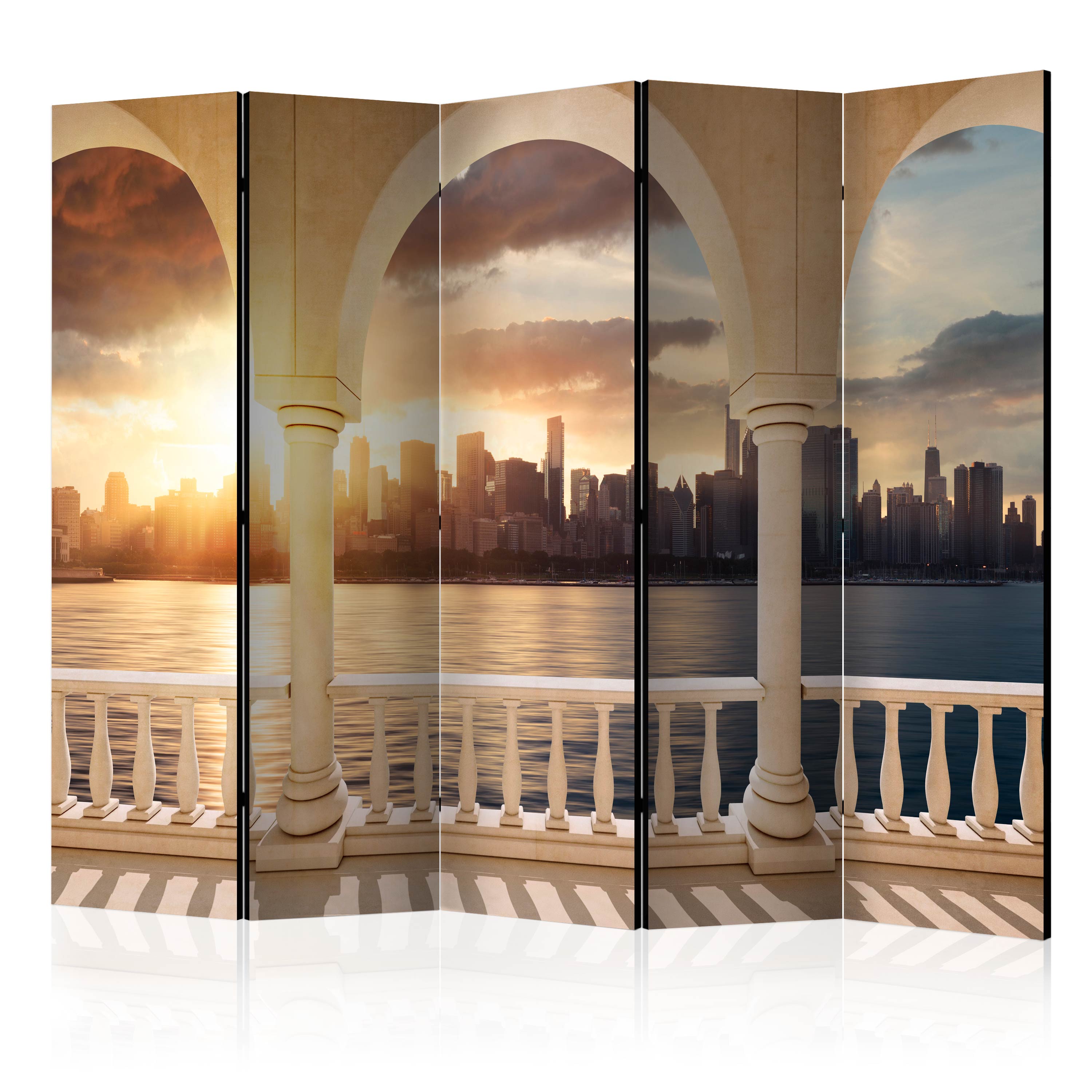 Room Divider - Dream about New York II [Room Dividers] - 225x172