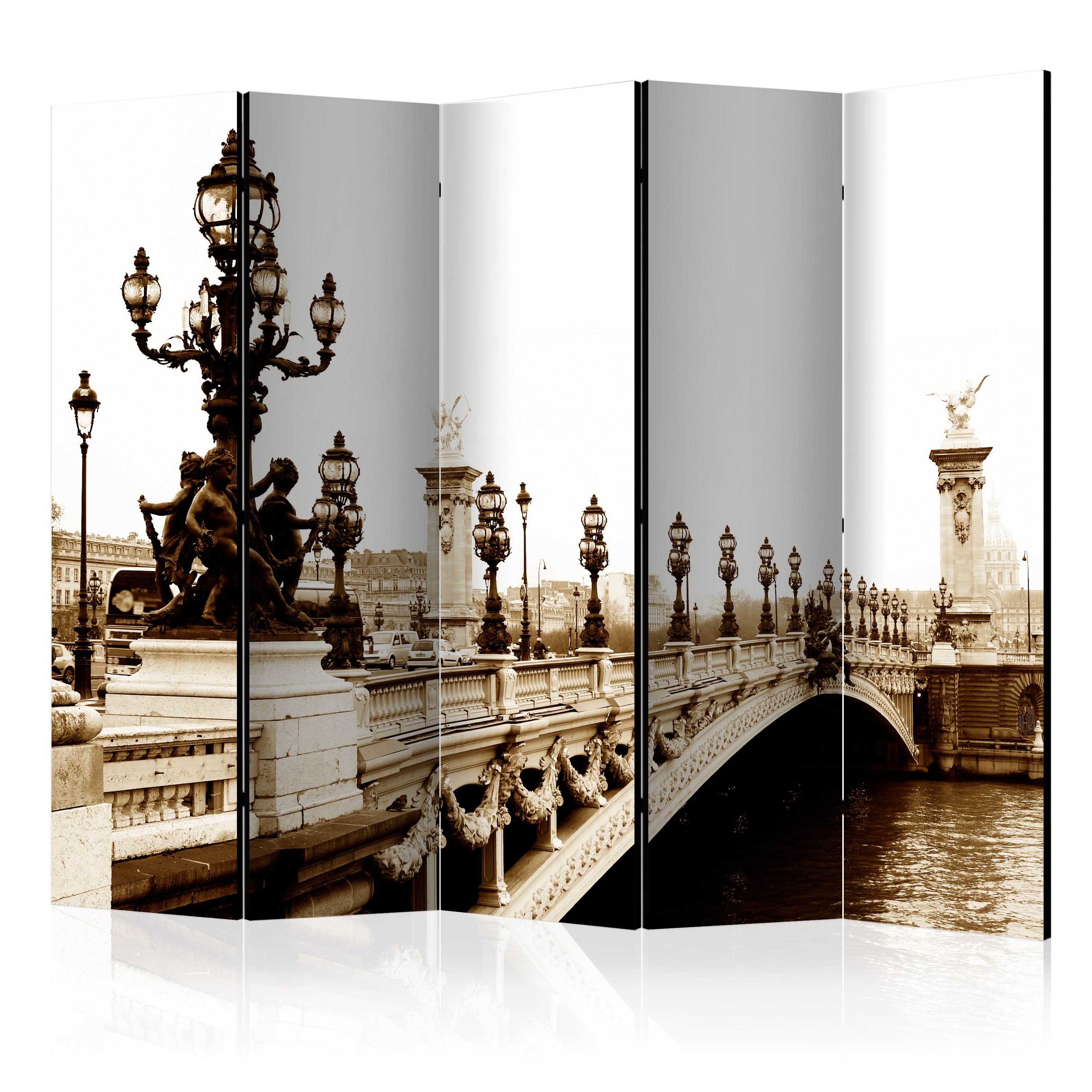 Room Divider - Alexander III Bridge, Paris II [Room Dividers] - 225x172