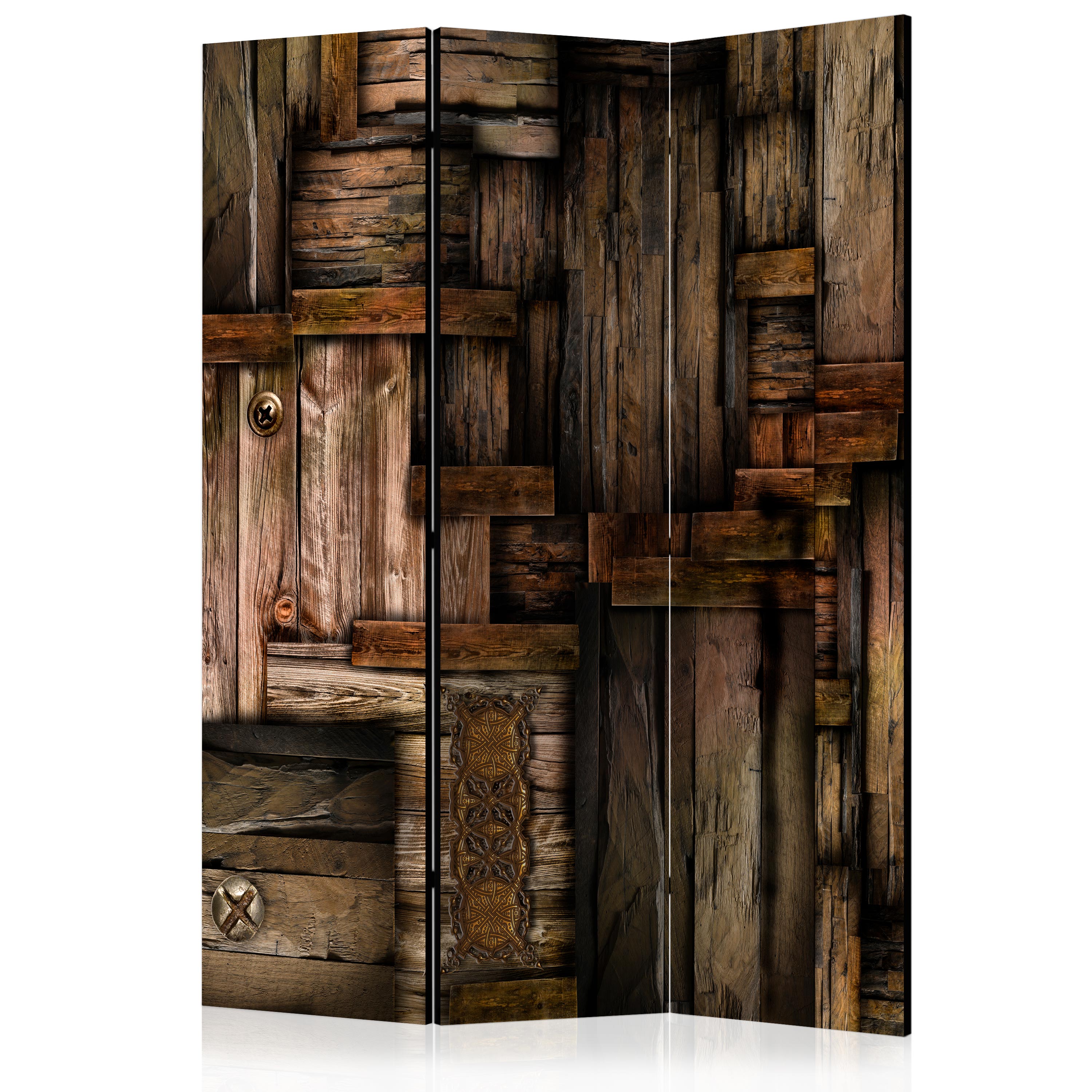 Room Divider - Wooden puzzle [Room Dividers] - 135x172