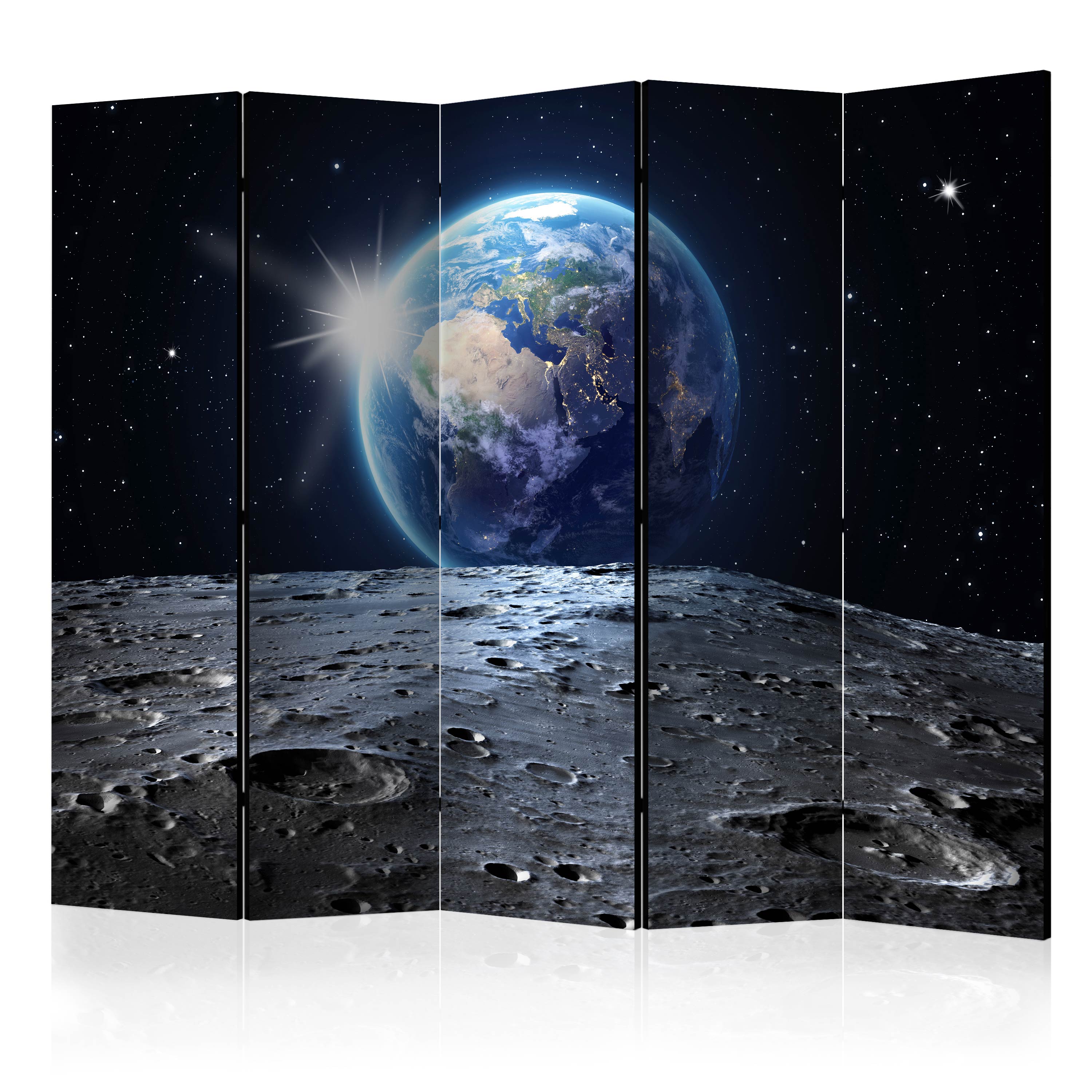 Room Divider - View of the Blue Planet II [Room Dividers] - 225x172
