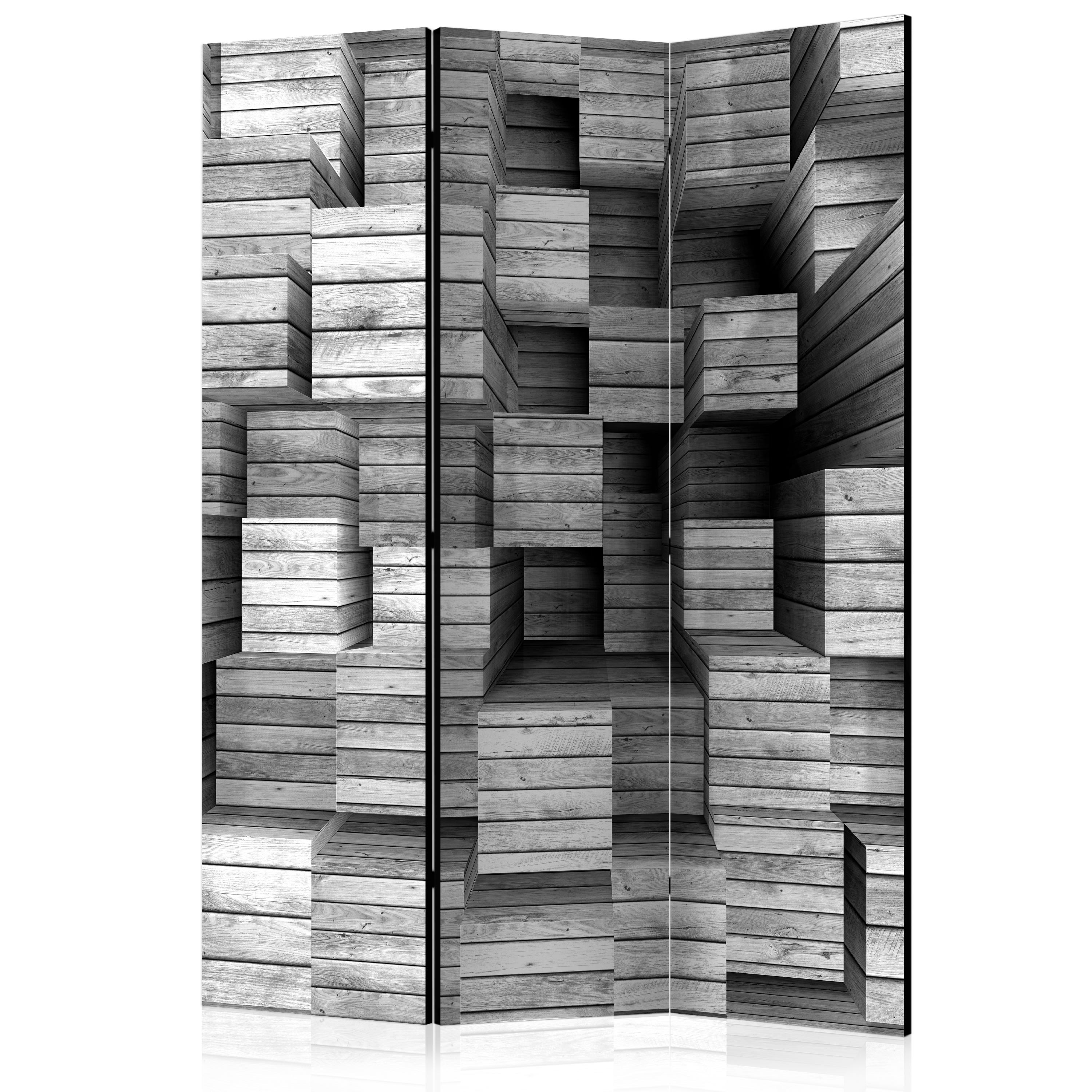 Room Divider - Grey Precision [Room Dividers] - 135x172