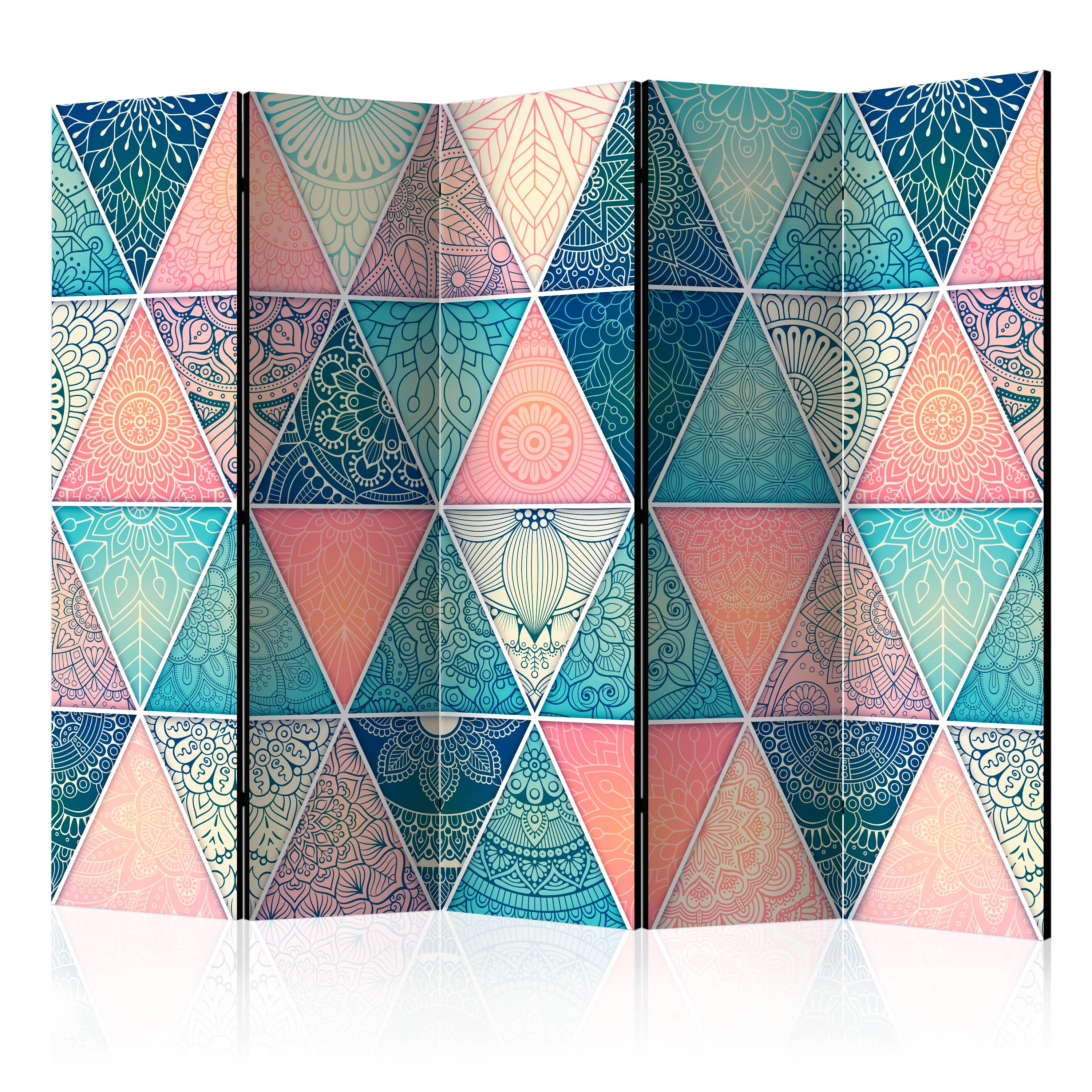 Paravent - Oriental Triangles II [Room Dividers] [225x172]