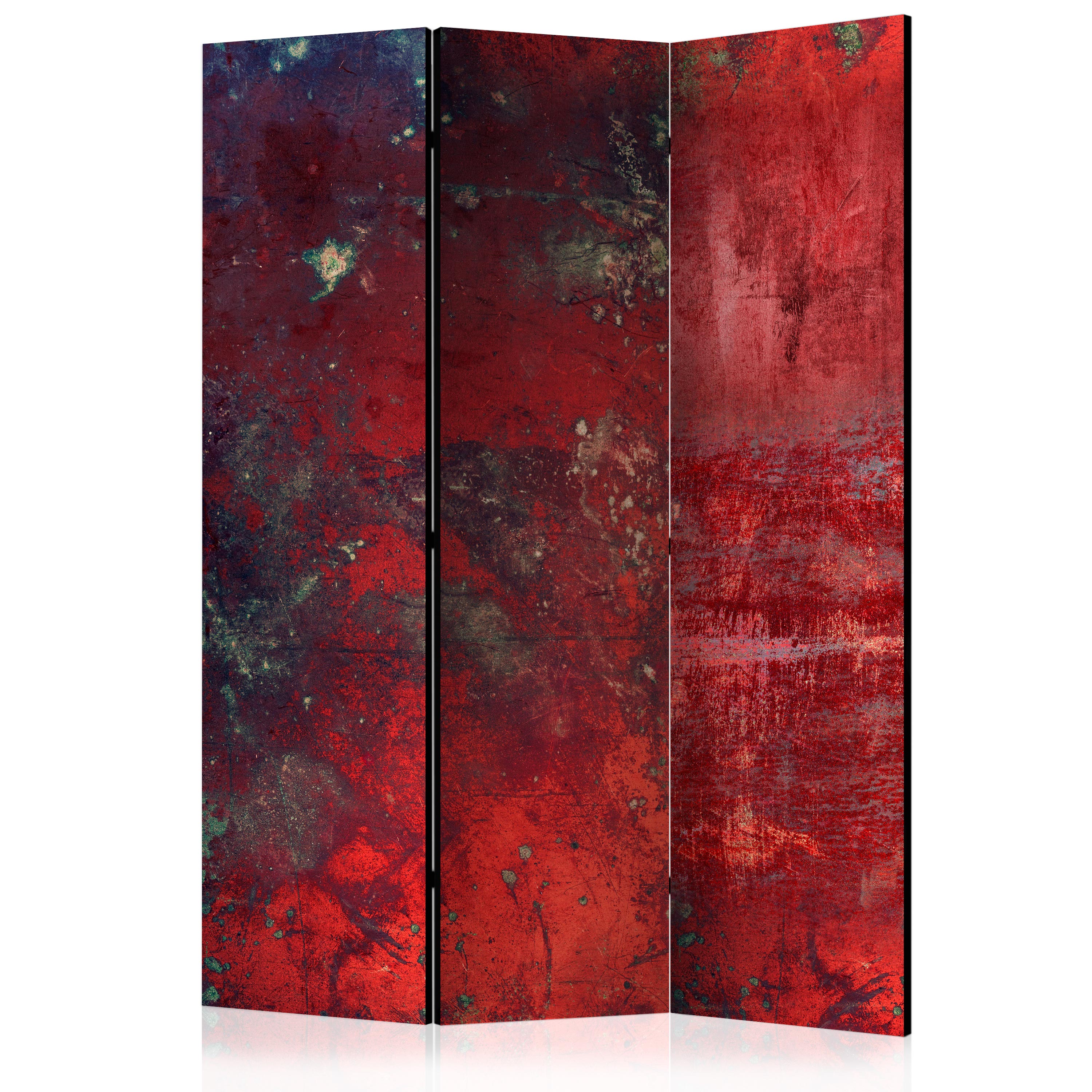 Room Divider - Red Concrete [Room Dividers] - 135x172
