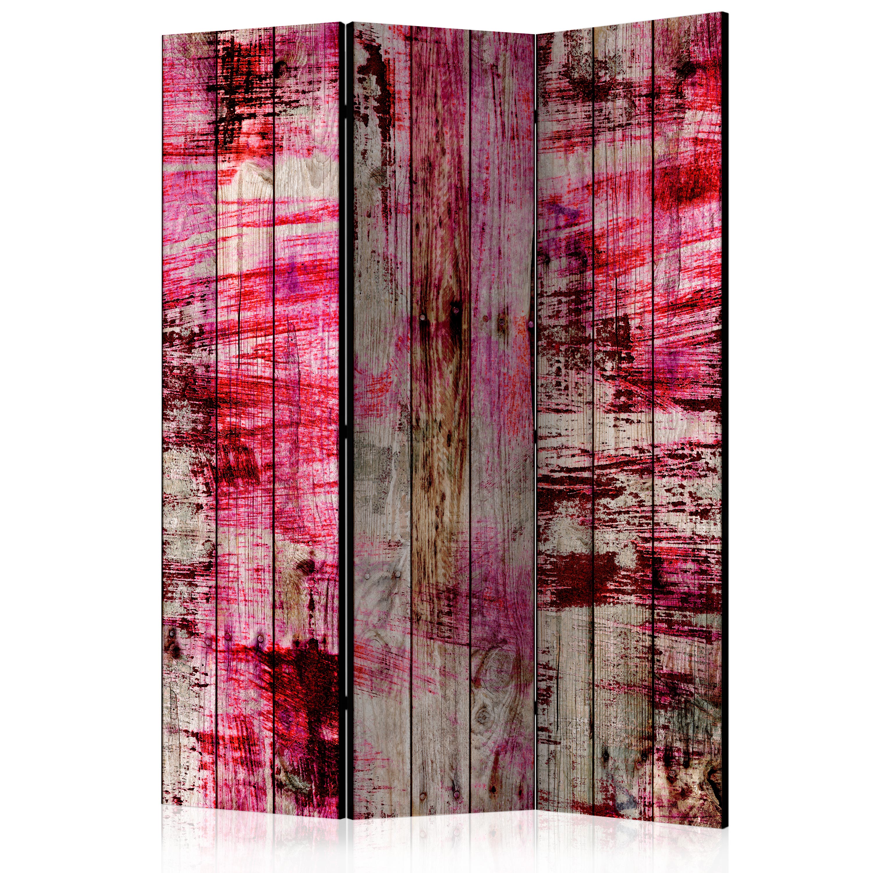 Room Divider - Abstract Wood [Room Dividers] - 135x172