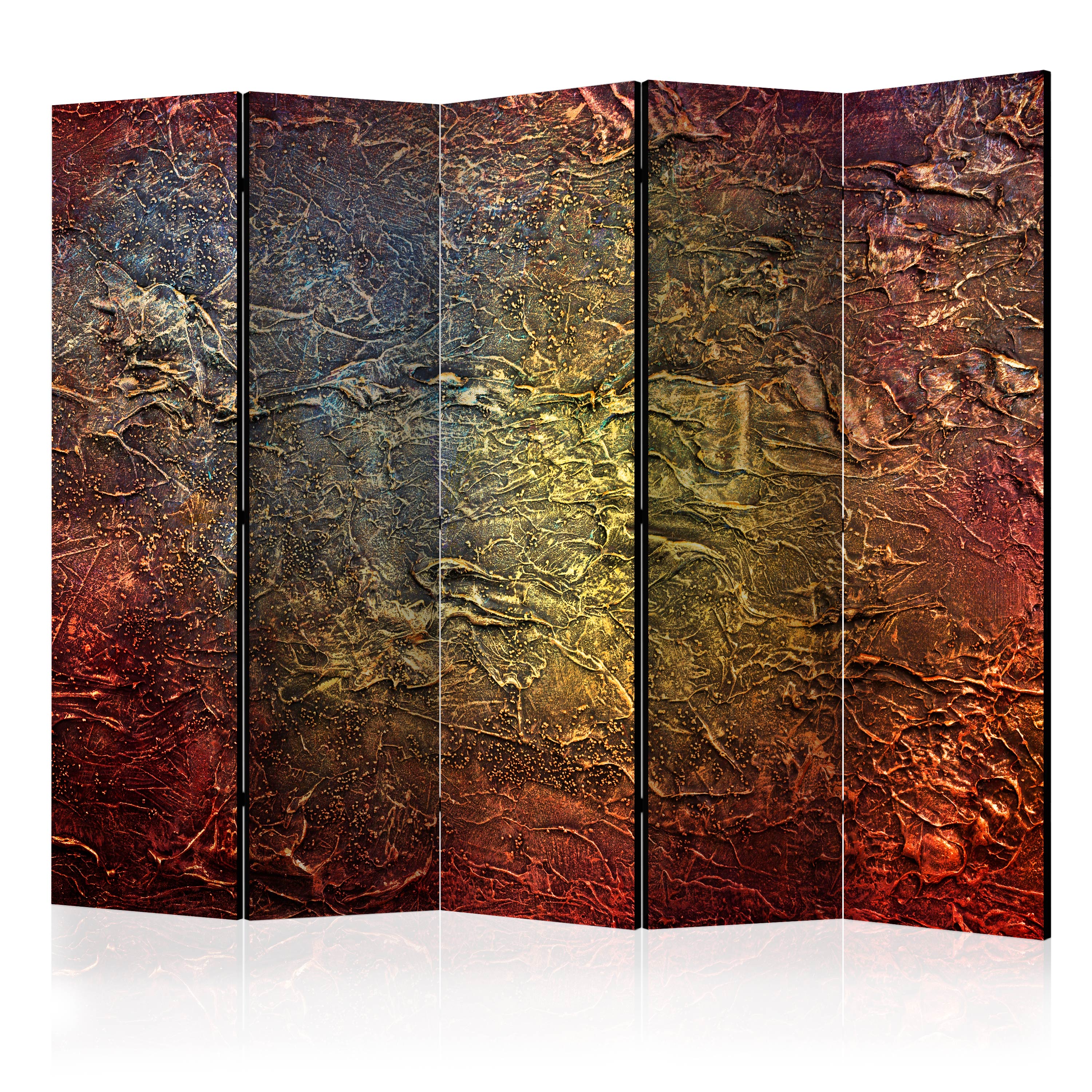 Room Divider - Red Gold II [Room Dividers] - 225x172