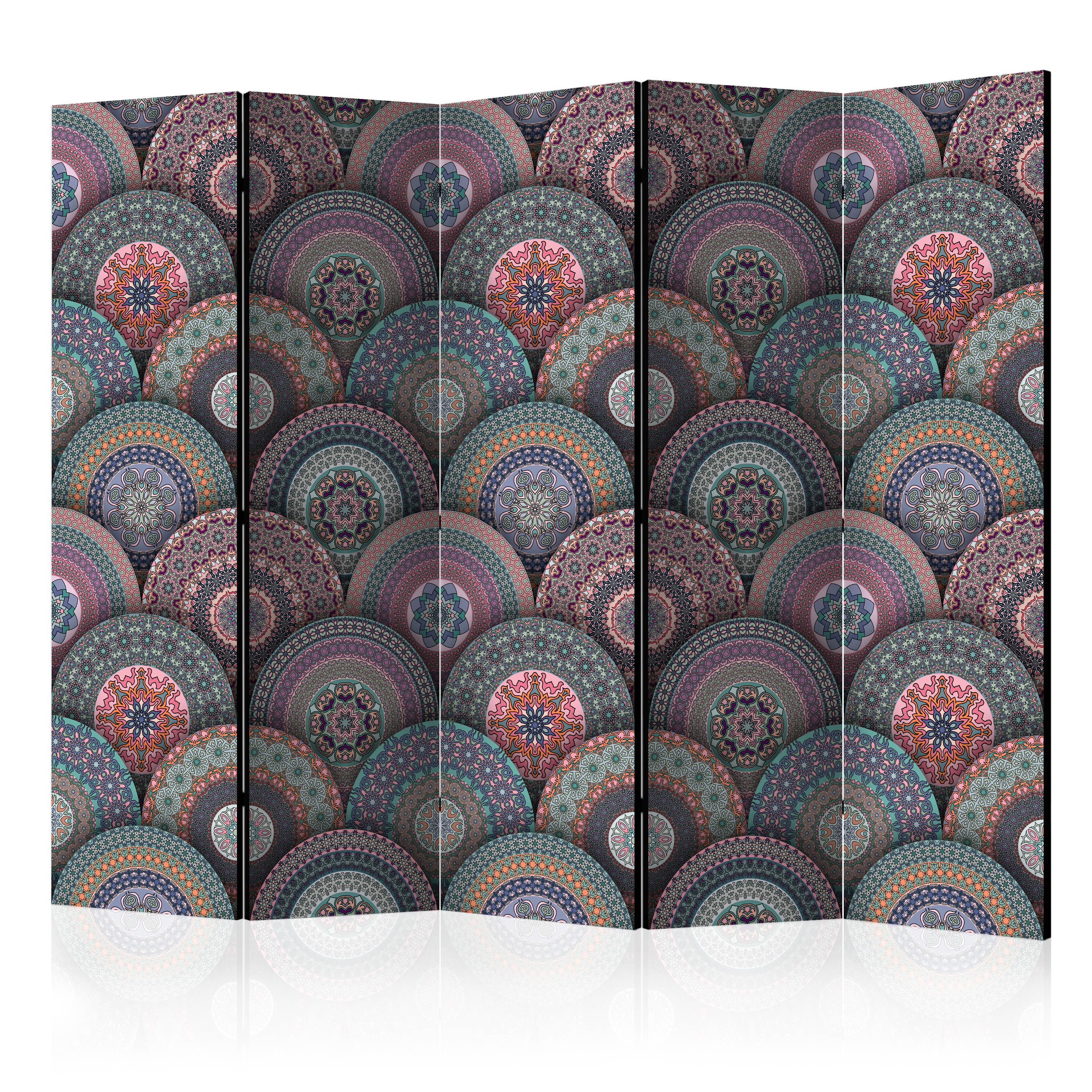 Room Divider - Oriental Kaleidoscope II [Room Dividers] - 225x172