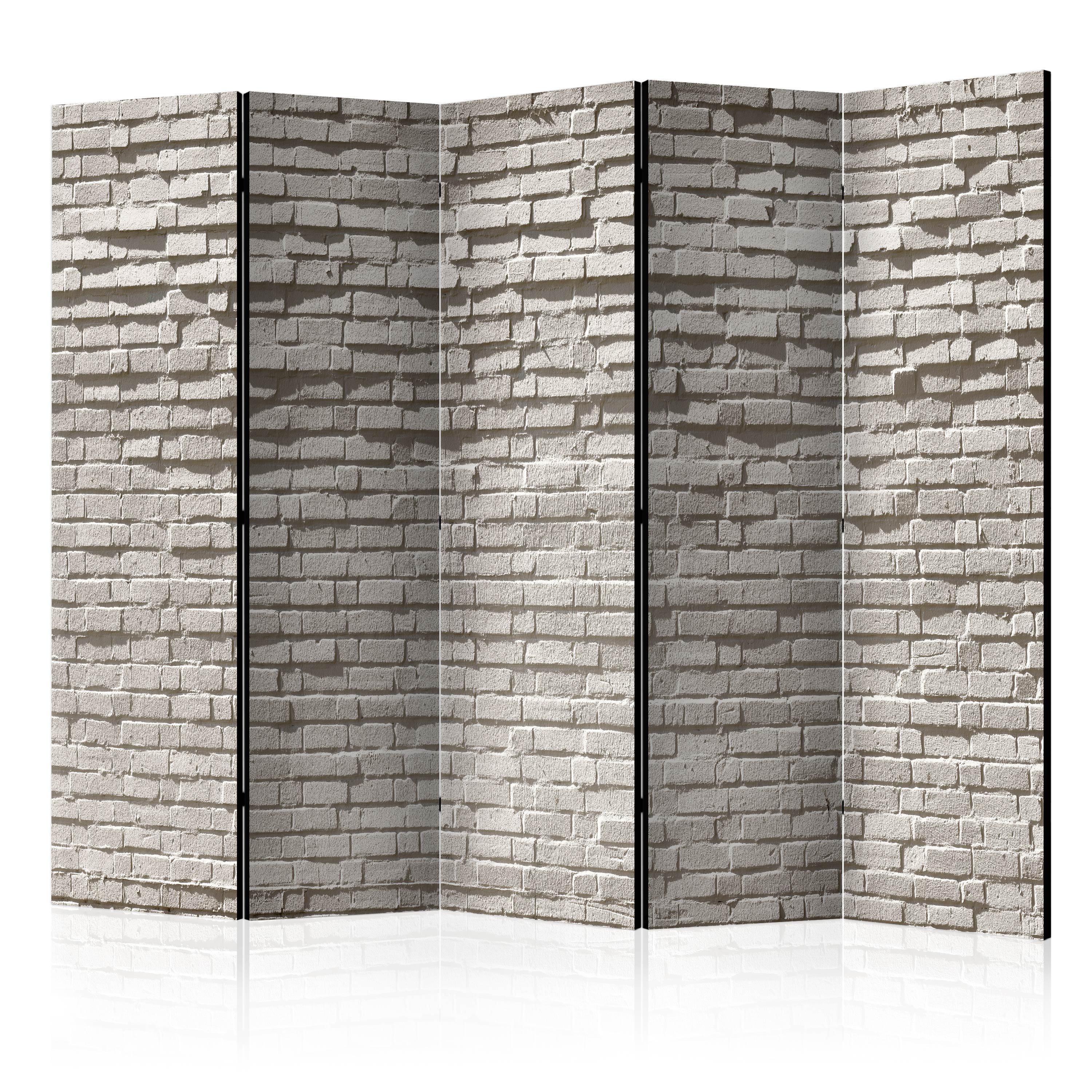 Room Divider - Brick Wall: Minimalism II [Room Dividers] - 225x172