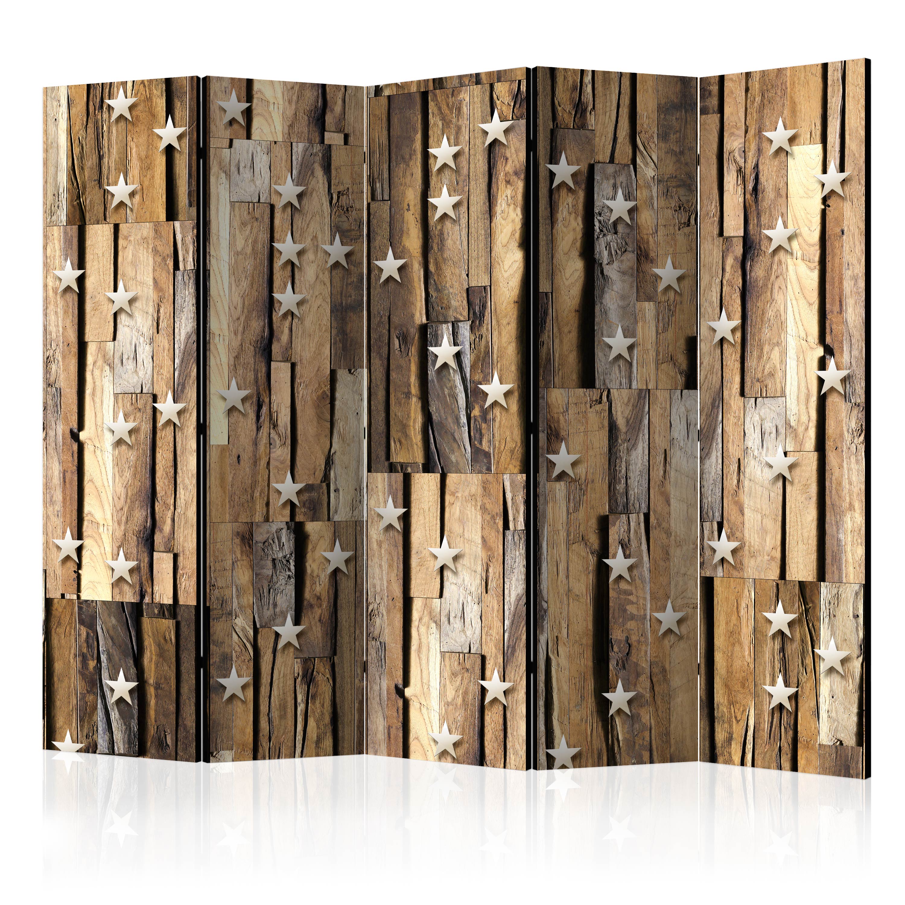 Room Divider - Wooden Constellation II [Room Dividers] - 225x172