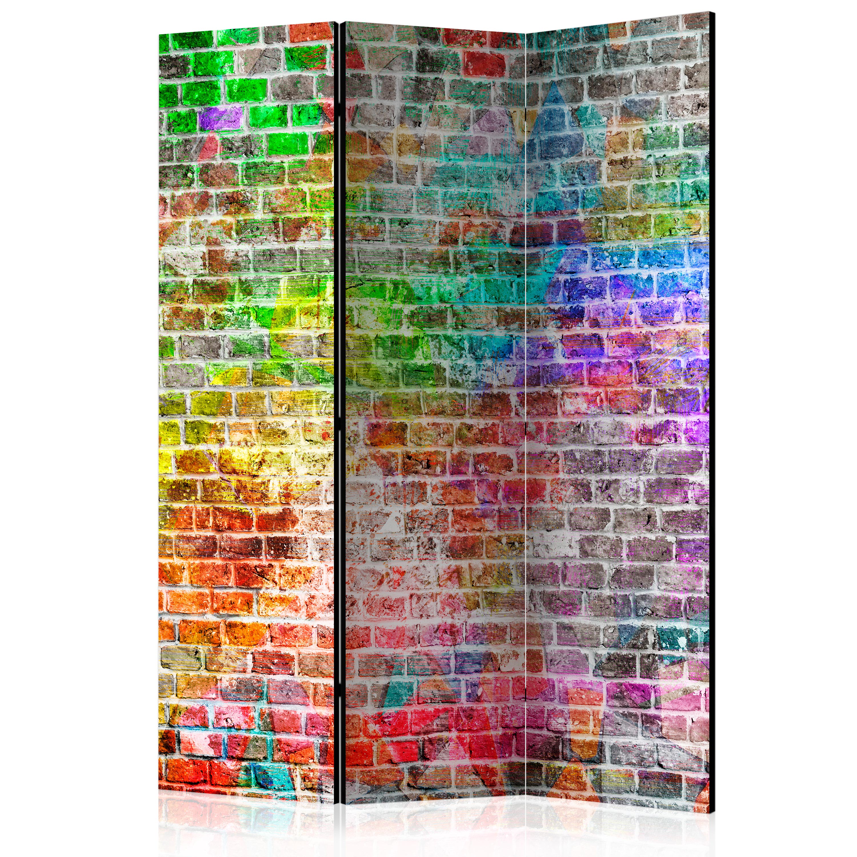 Room Divider - Rainbow Wall [Room Dividers] - 135x172