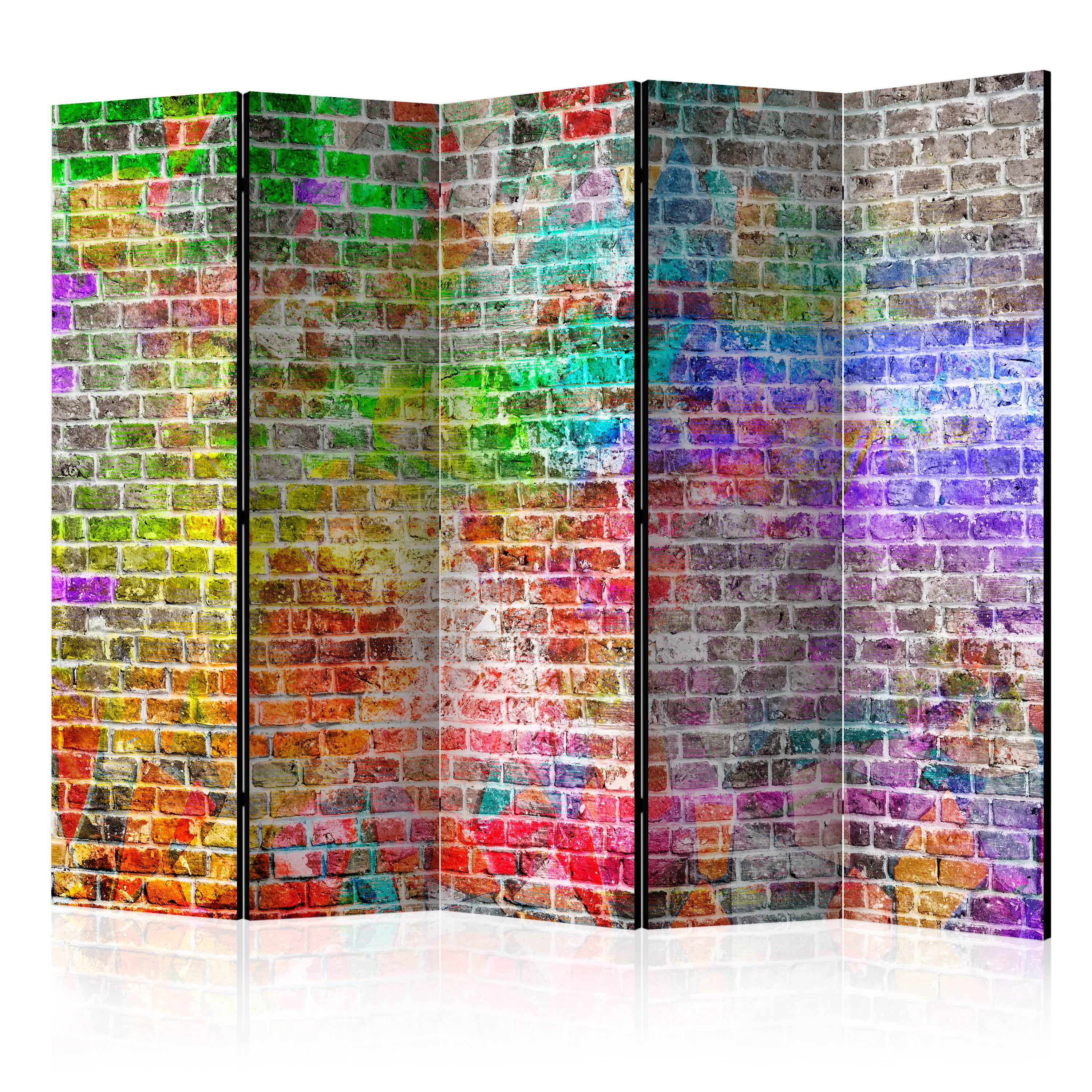 Room Divider - Rainbow Wall II [Room Dividers] - 225x172