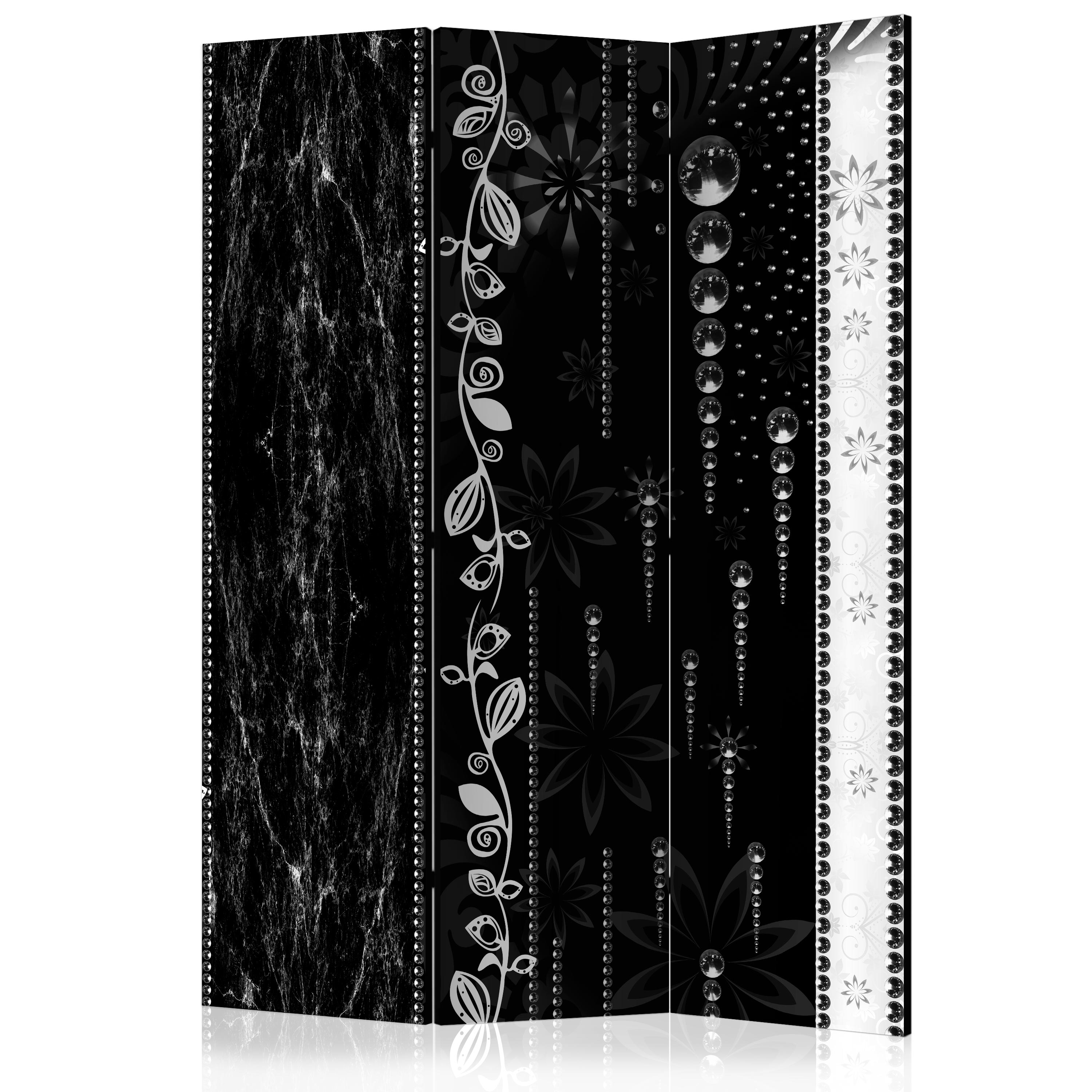 Room Divider - Black Elegance [Room Dividers] - 135x172