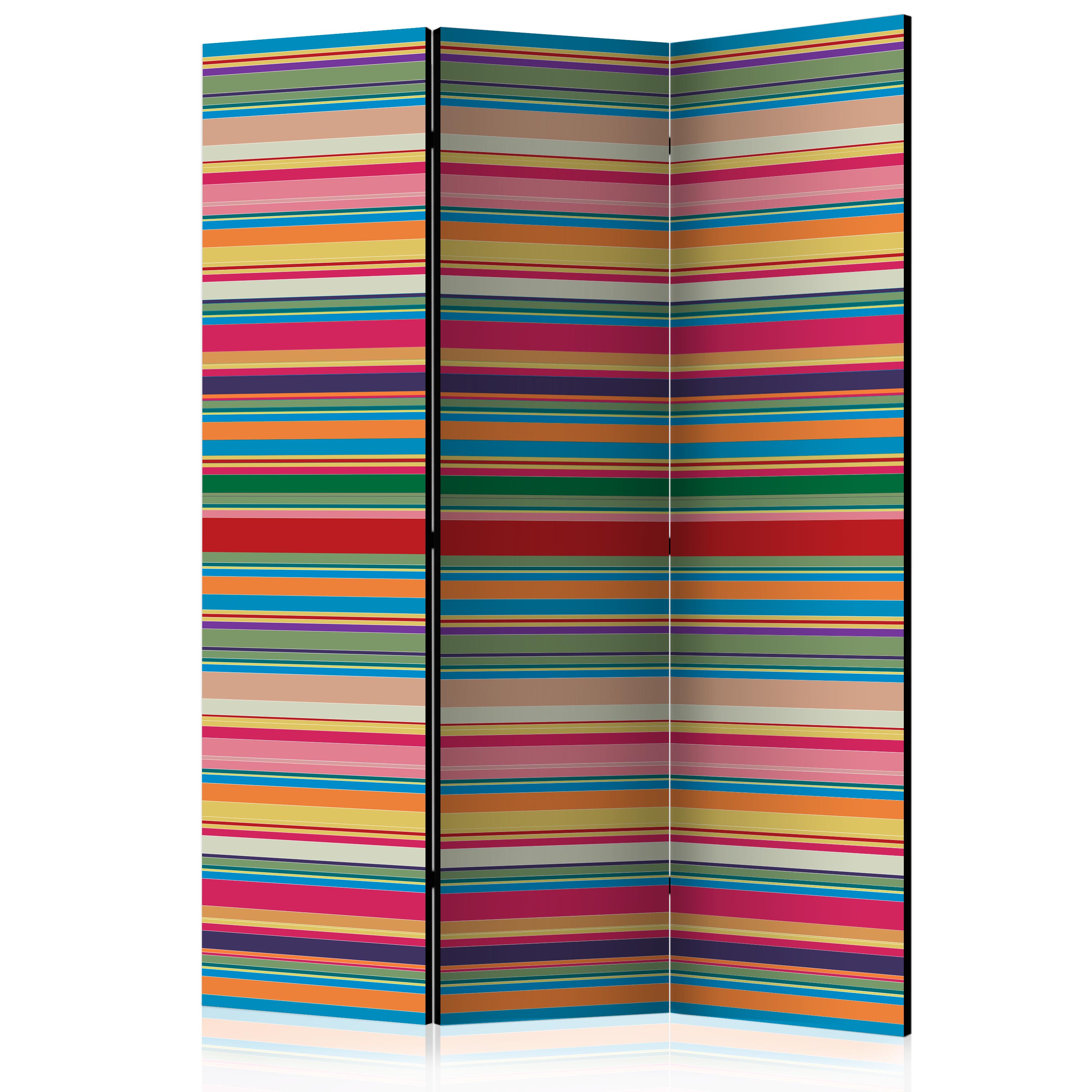 Room Divider - Subdued stripes [Room Dividers] - 135x172