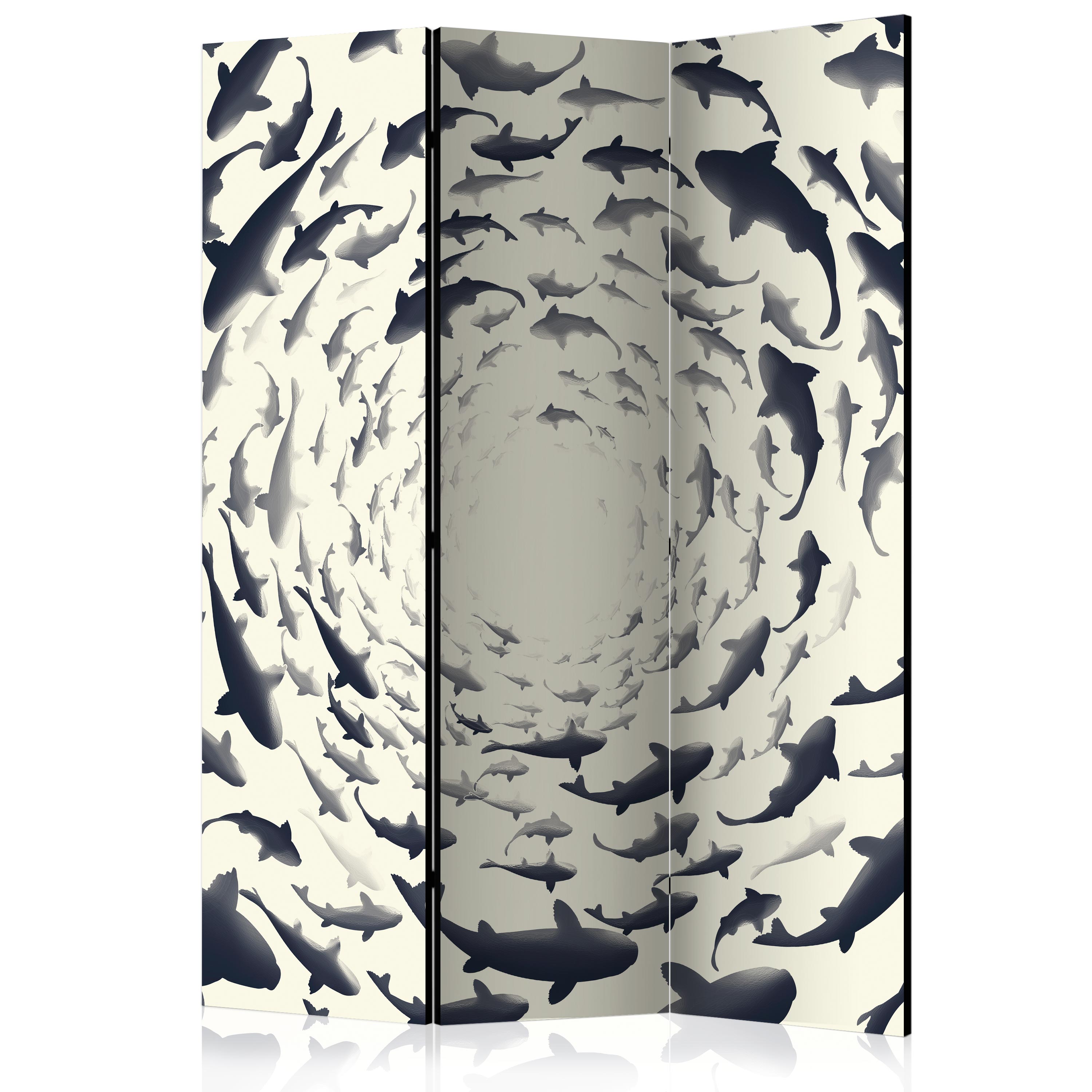 Room Divider - Fish Swirl [Room Dividers] - 135x172