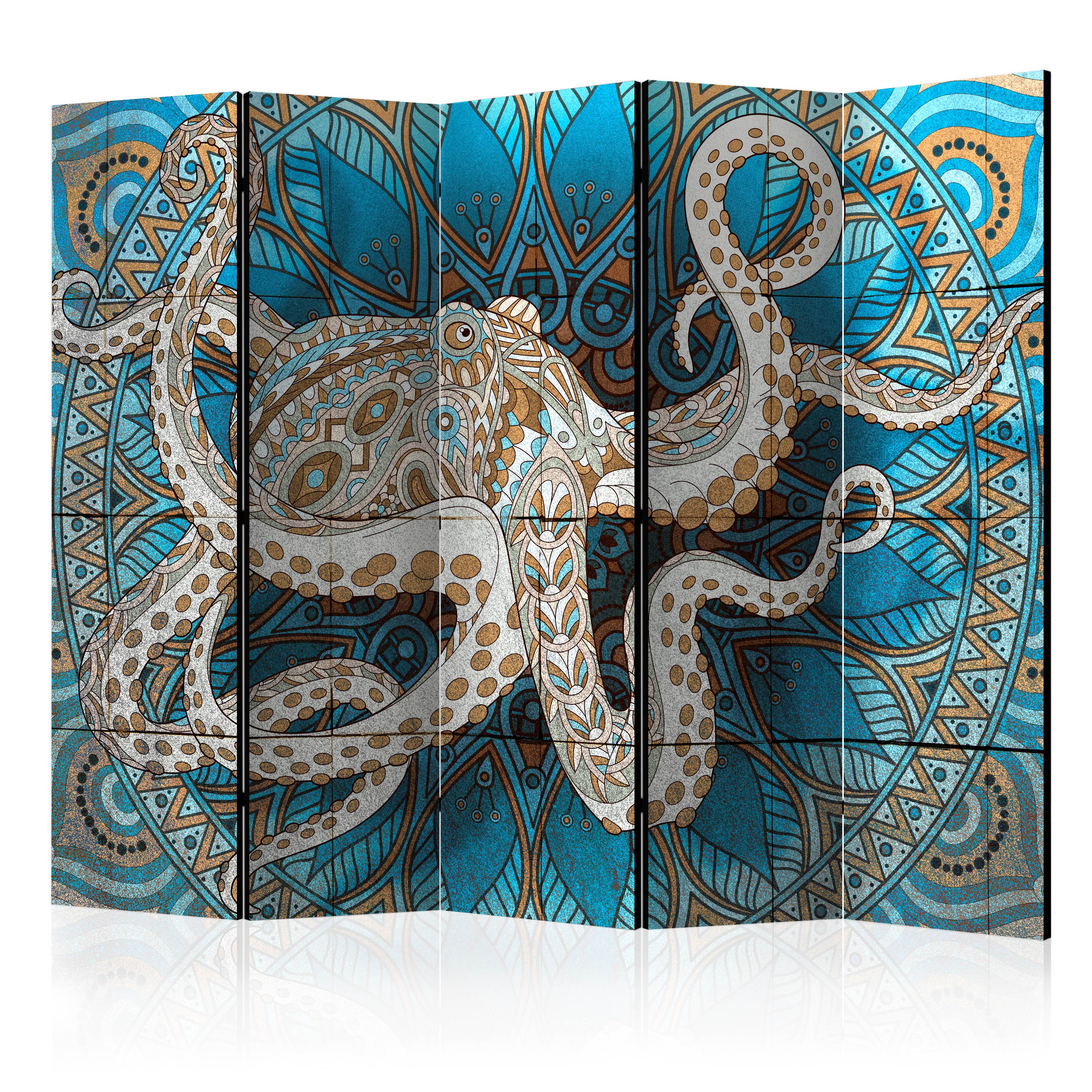 Room Divider - Zen Octopus II [Room Dividers] - 225x172