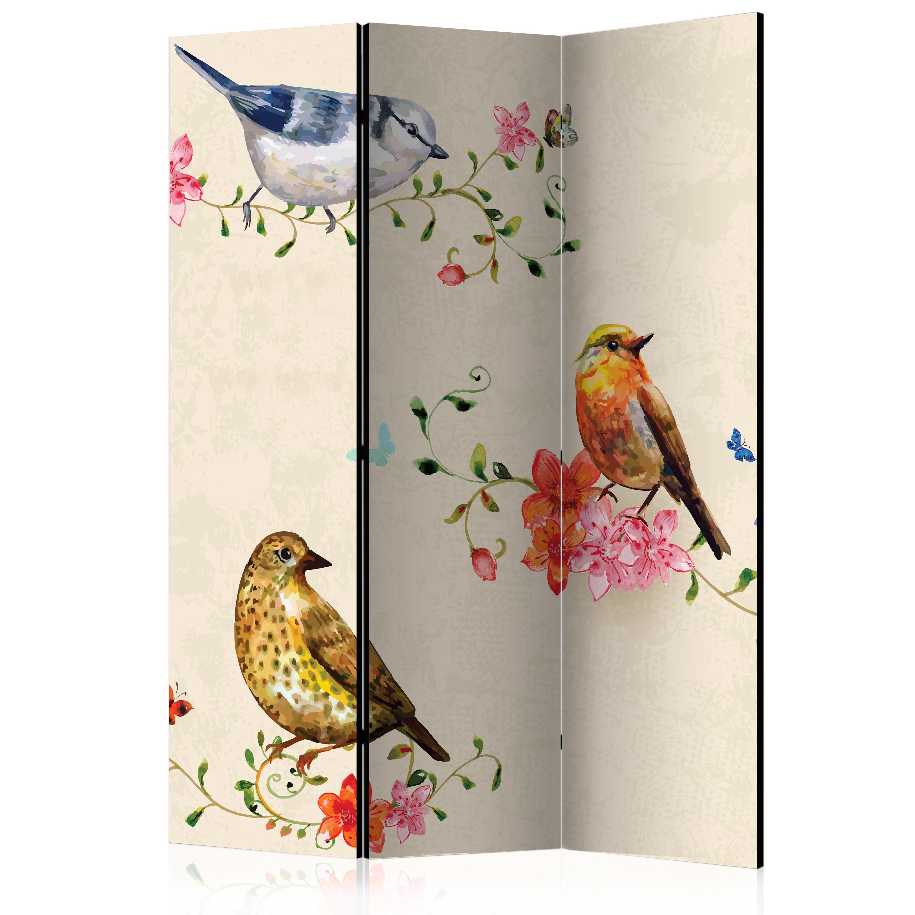 Room Divider - Bird Song [Room Dividers] - 135x172