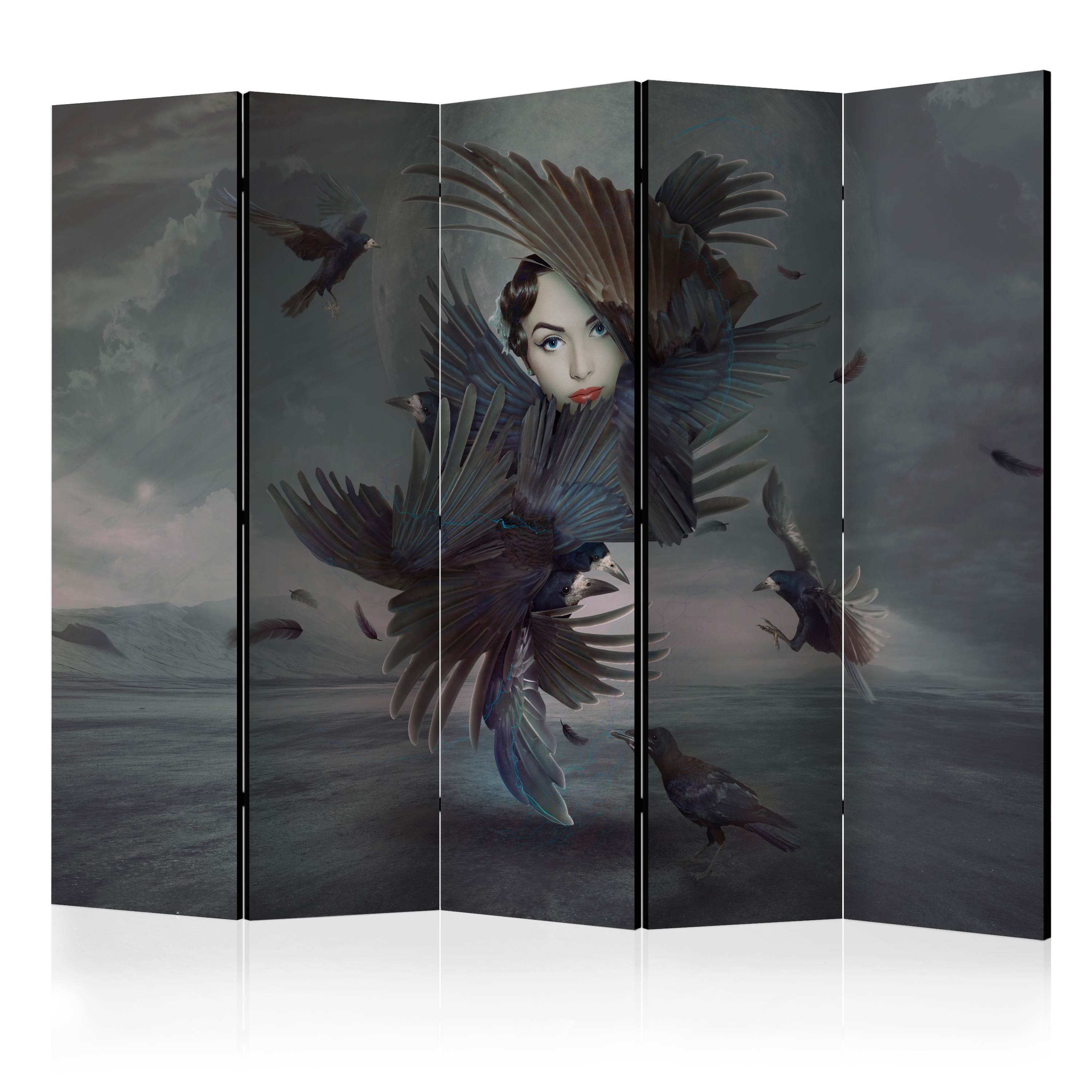 Room Divider - Covered in feathers II [Room Dividers] - 225x172