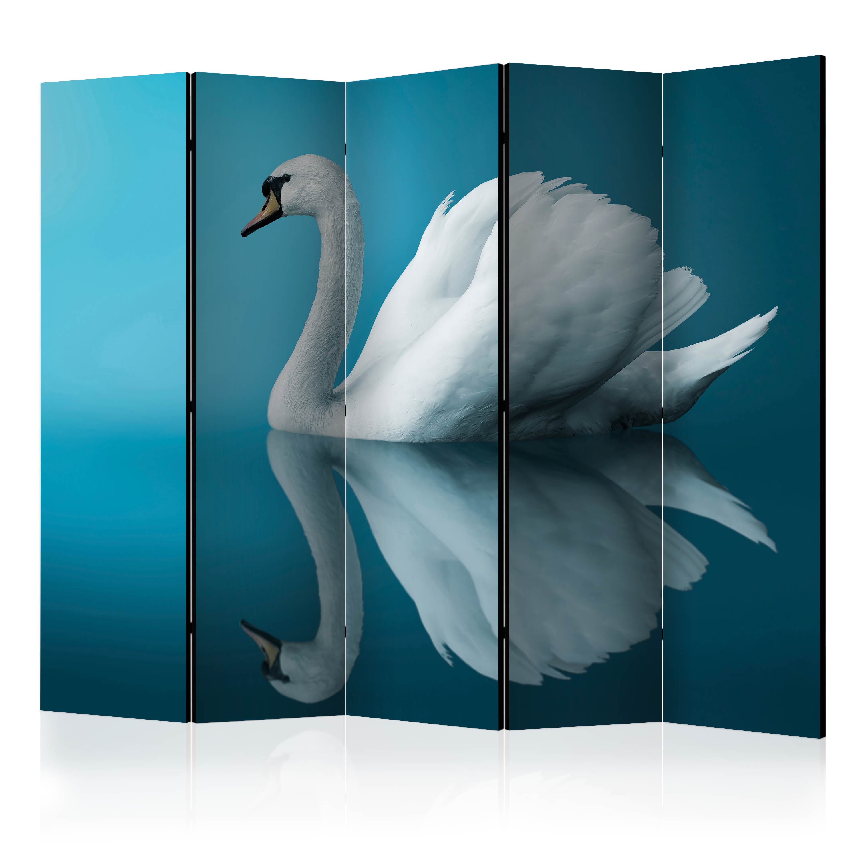 Room Divider - swan - reflection II [Room Dividers] - 225x172
