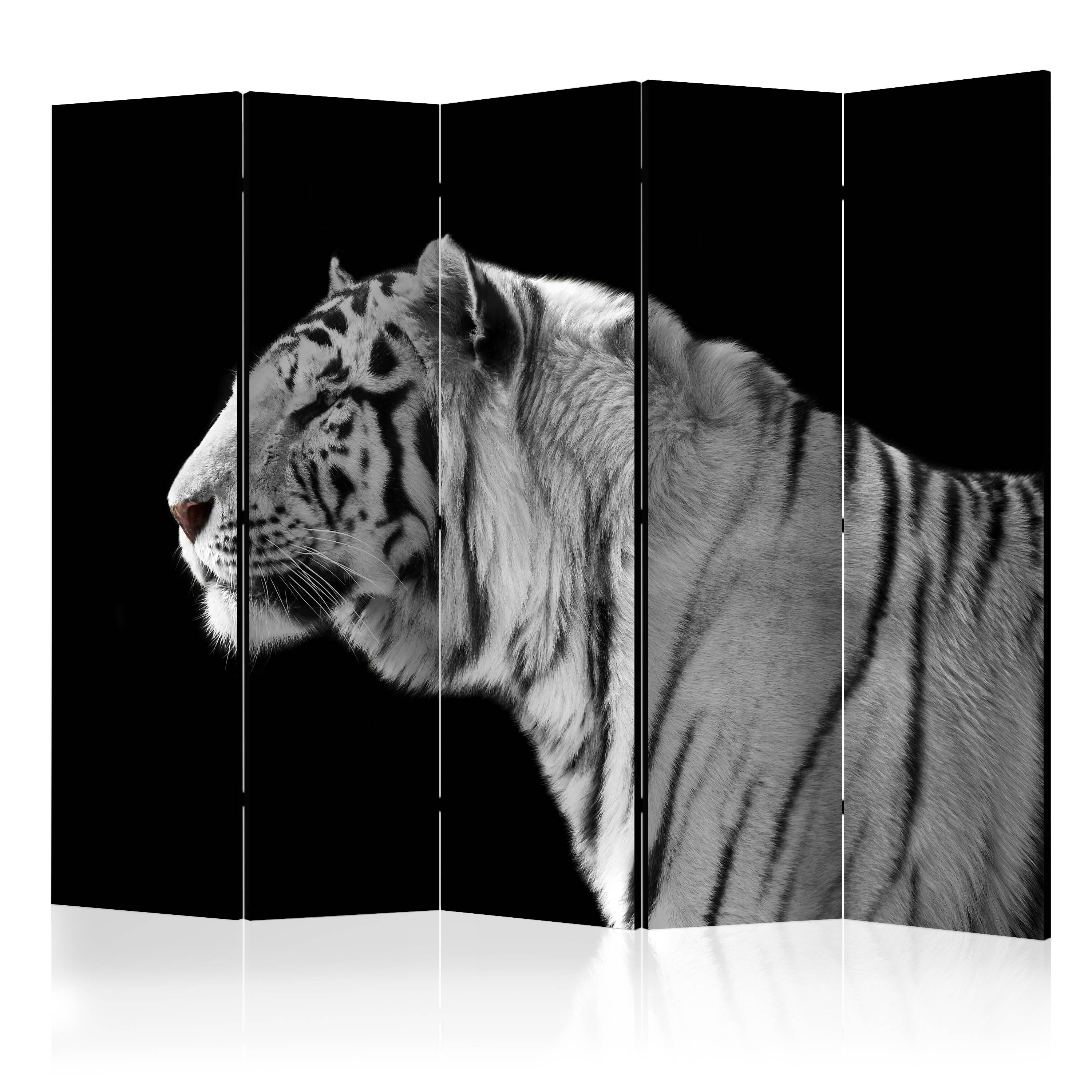 Room Divider - White tiger II [Room Dividers] - 225x172