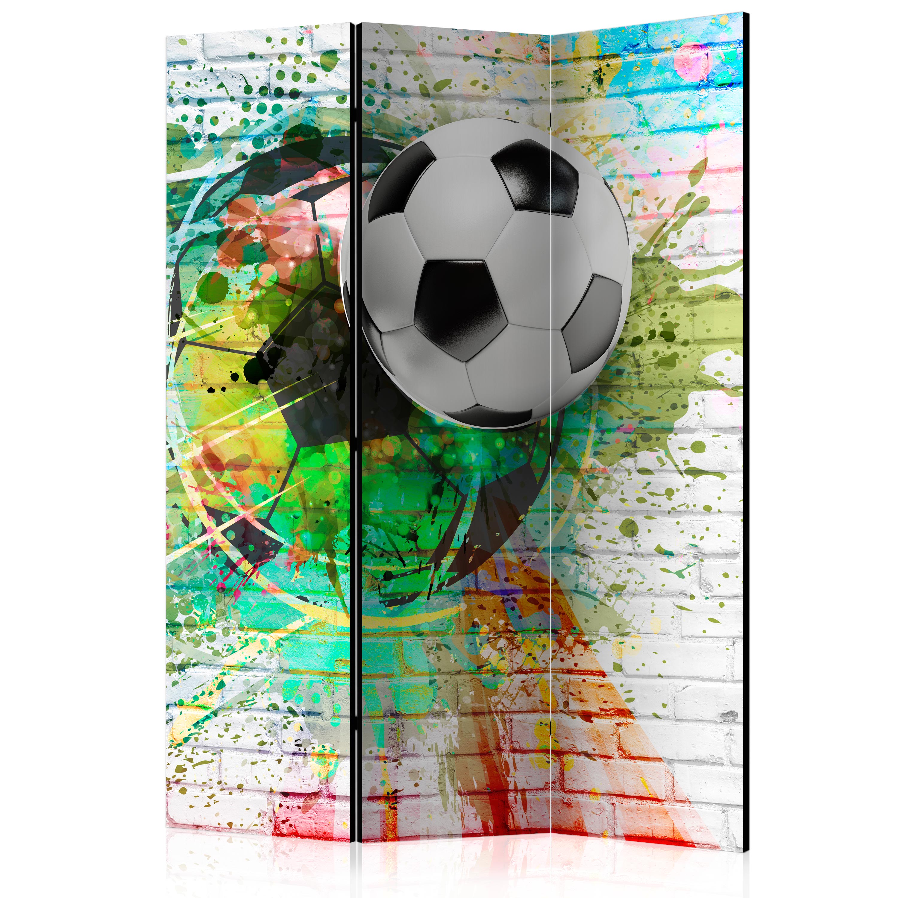 Room Divider - Colourful Sport [Room Dividers] - 135x172