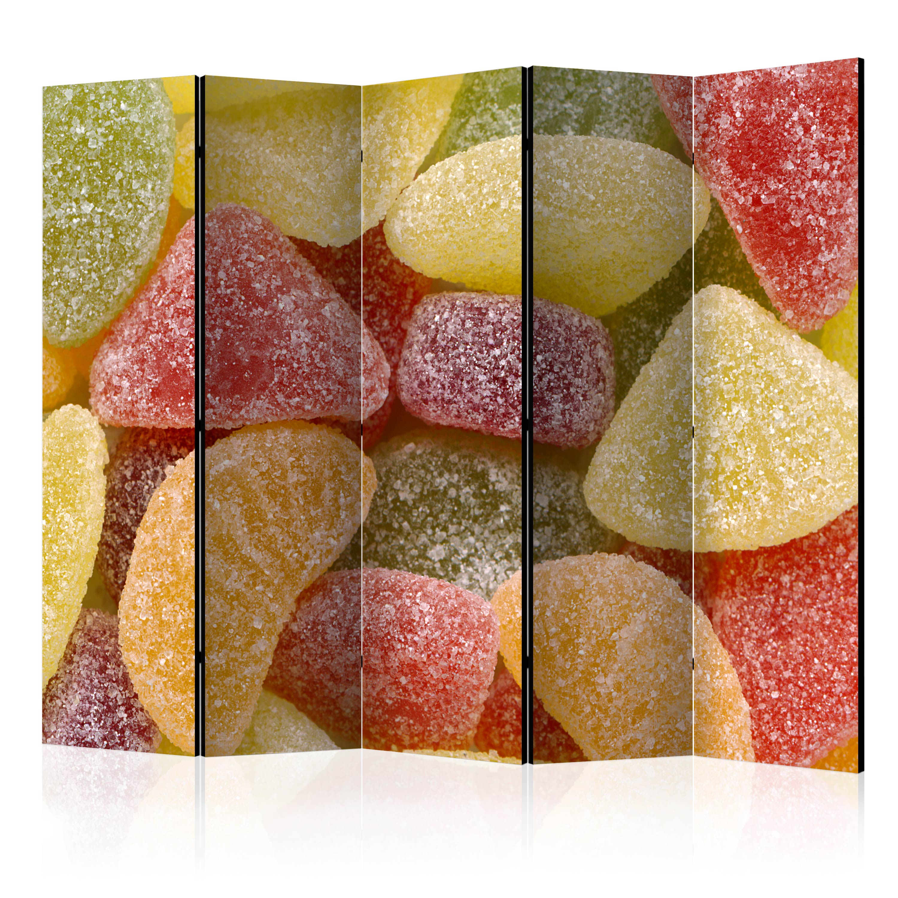 Room Divider - Tasty fruit jellies II [Room Dividers] - 225x172