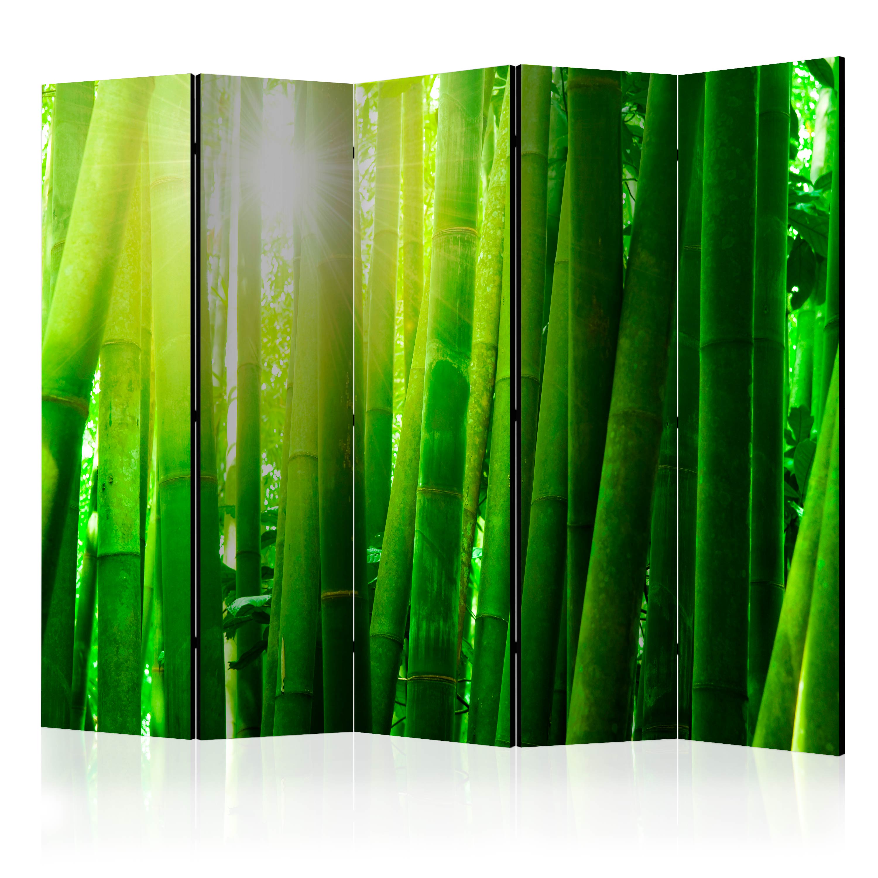 Room Divider - Sun and bamboo II [Room Dividers] - 225x172