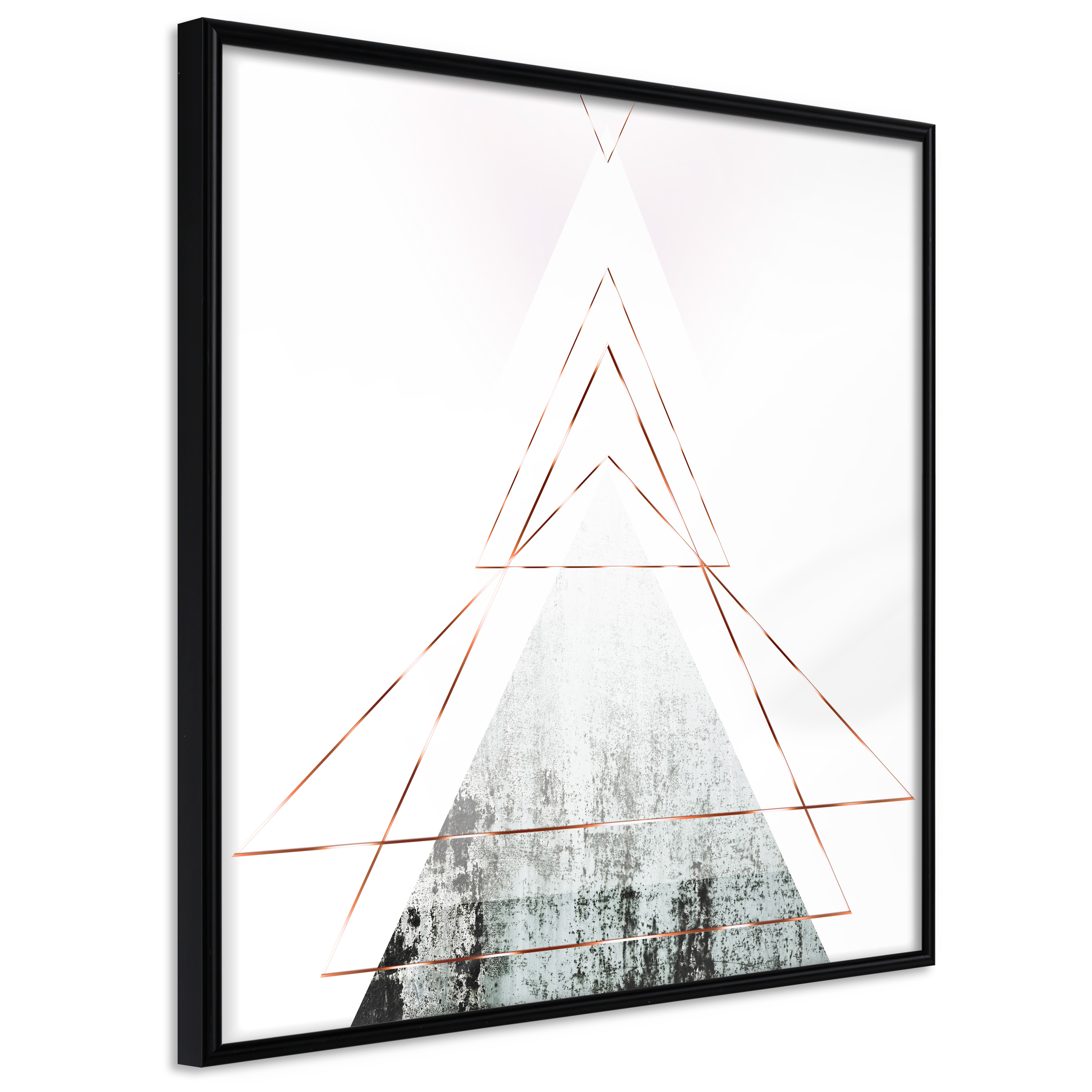 Poster - Snow-Capped Peak (Square) - 50x50