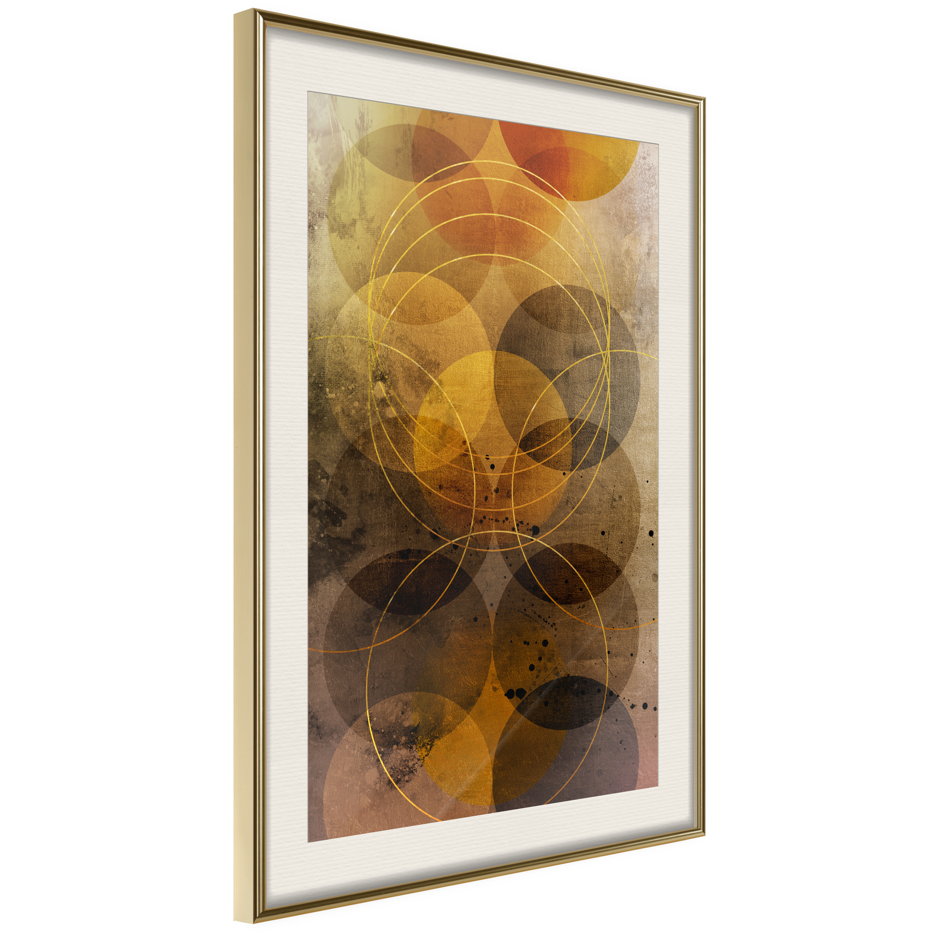 Poster - Golden Circles - 30x45