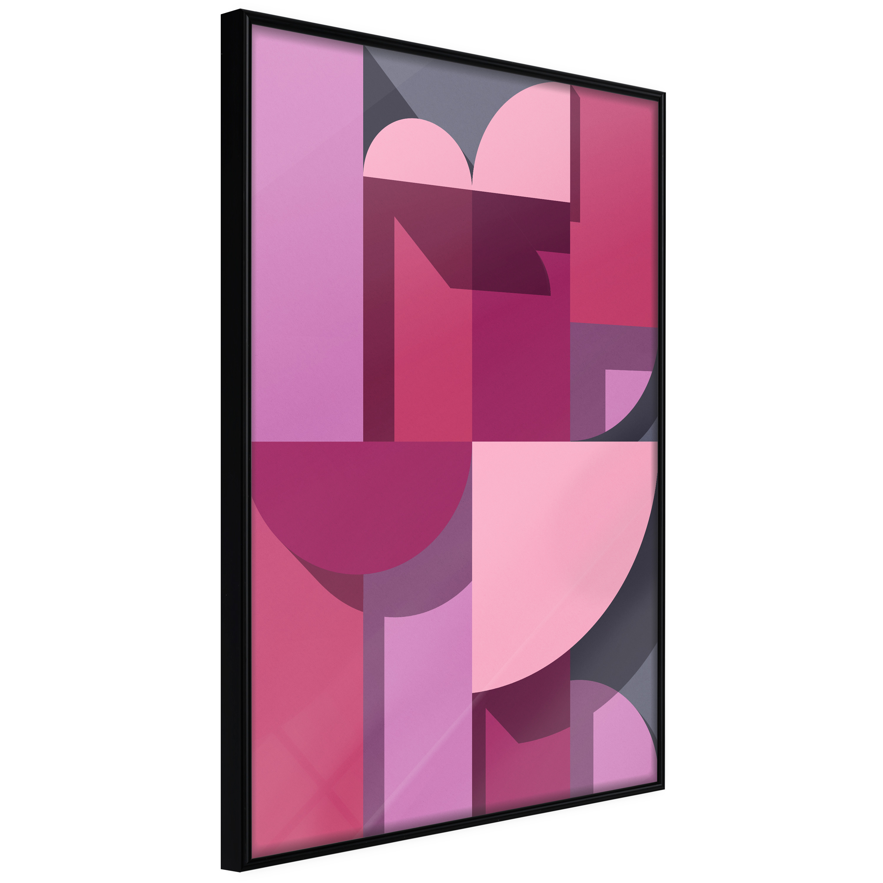 Poster - Pink Geometry - 20x30