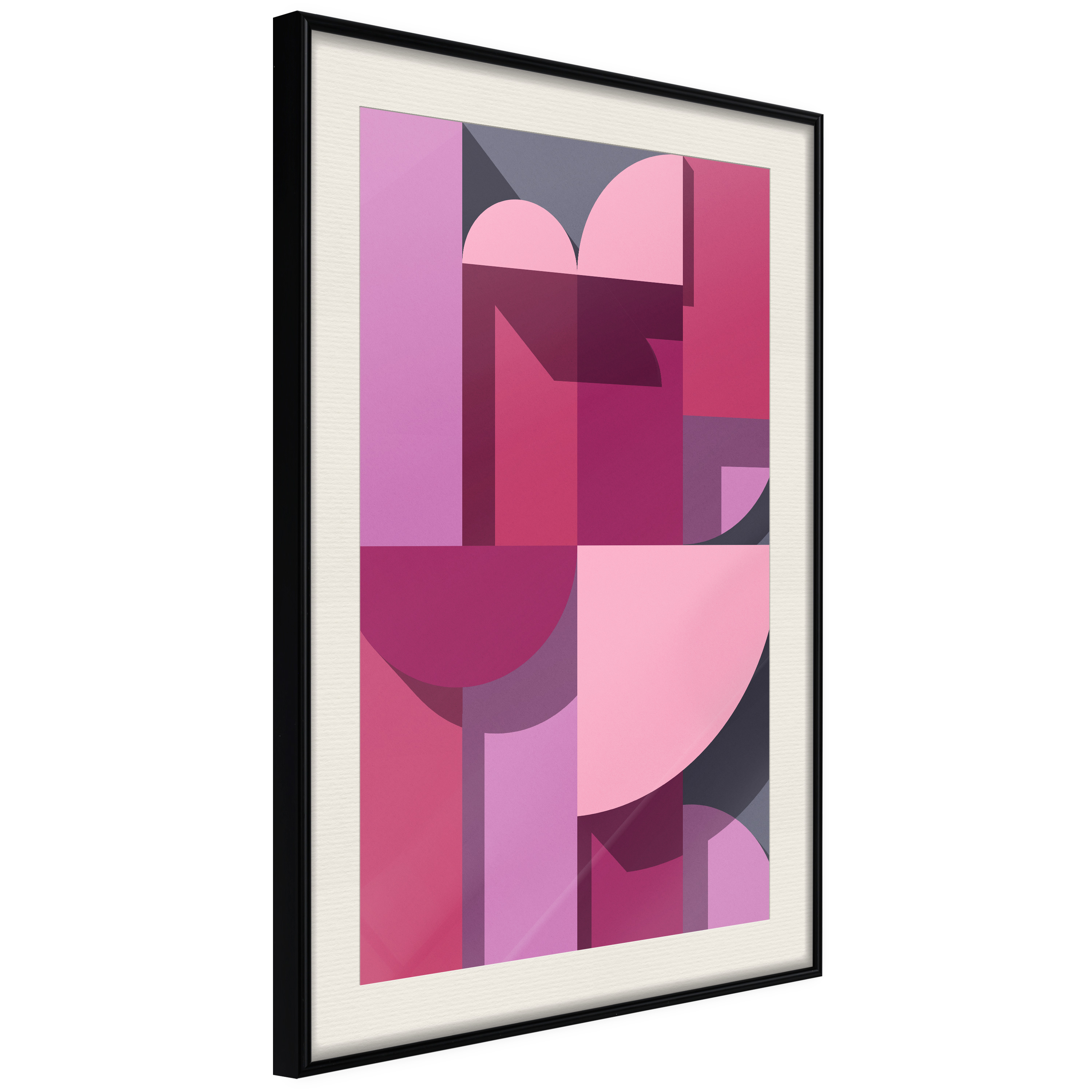 Poster - Pink Geometry - 40x60