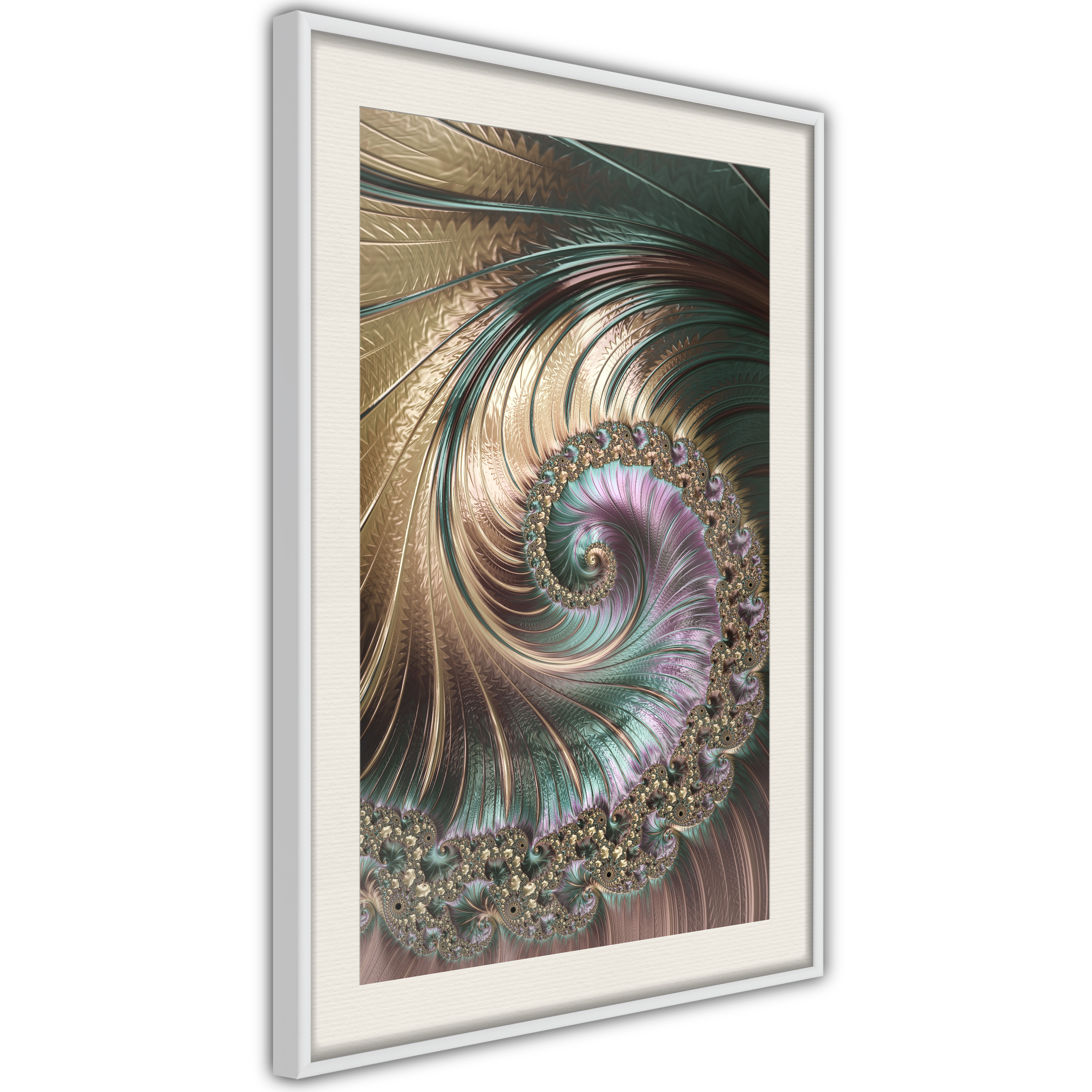 Poster - Iridescent Spiral - 30x45