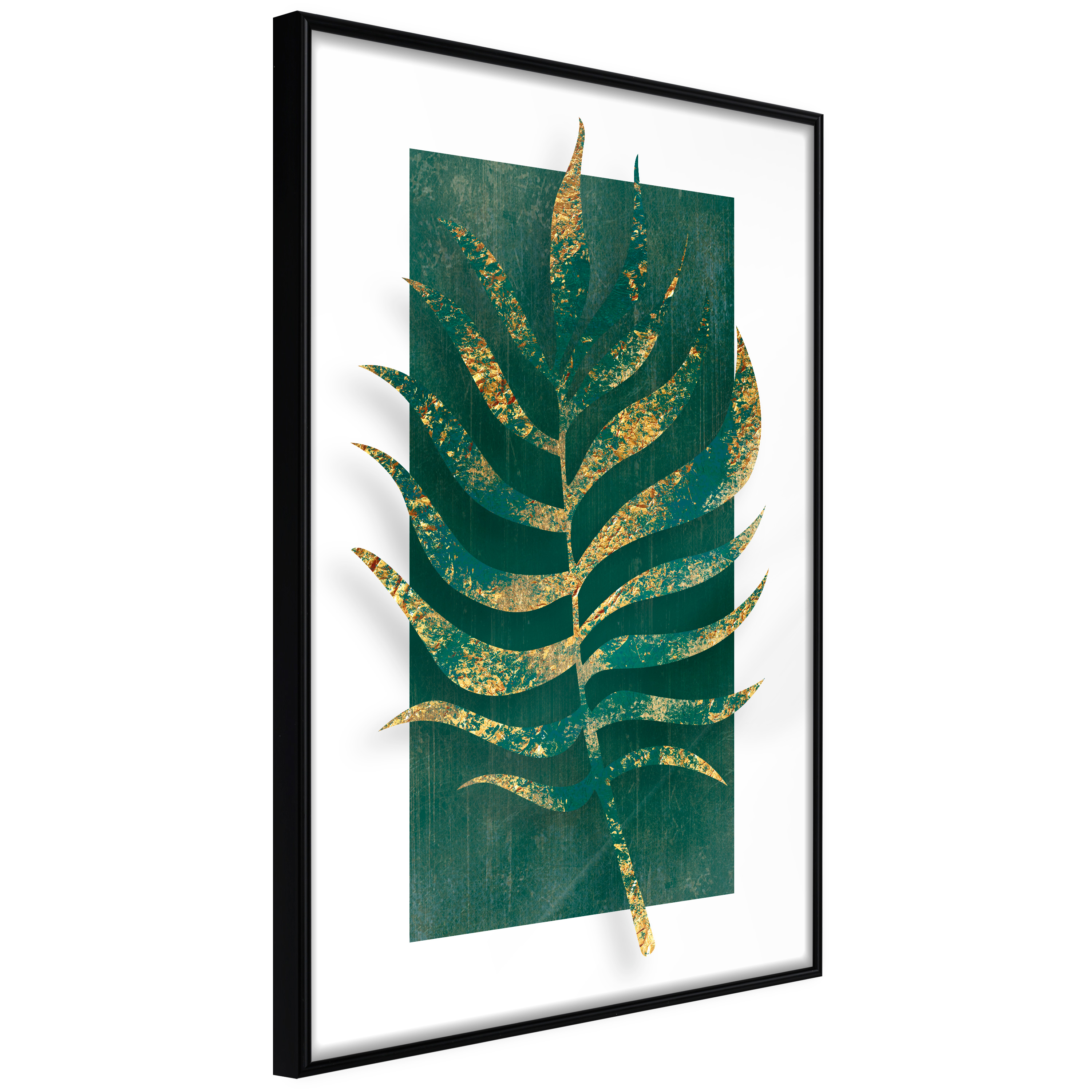 Poster - Gilded Palm Leaf - 30x45